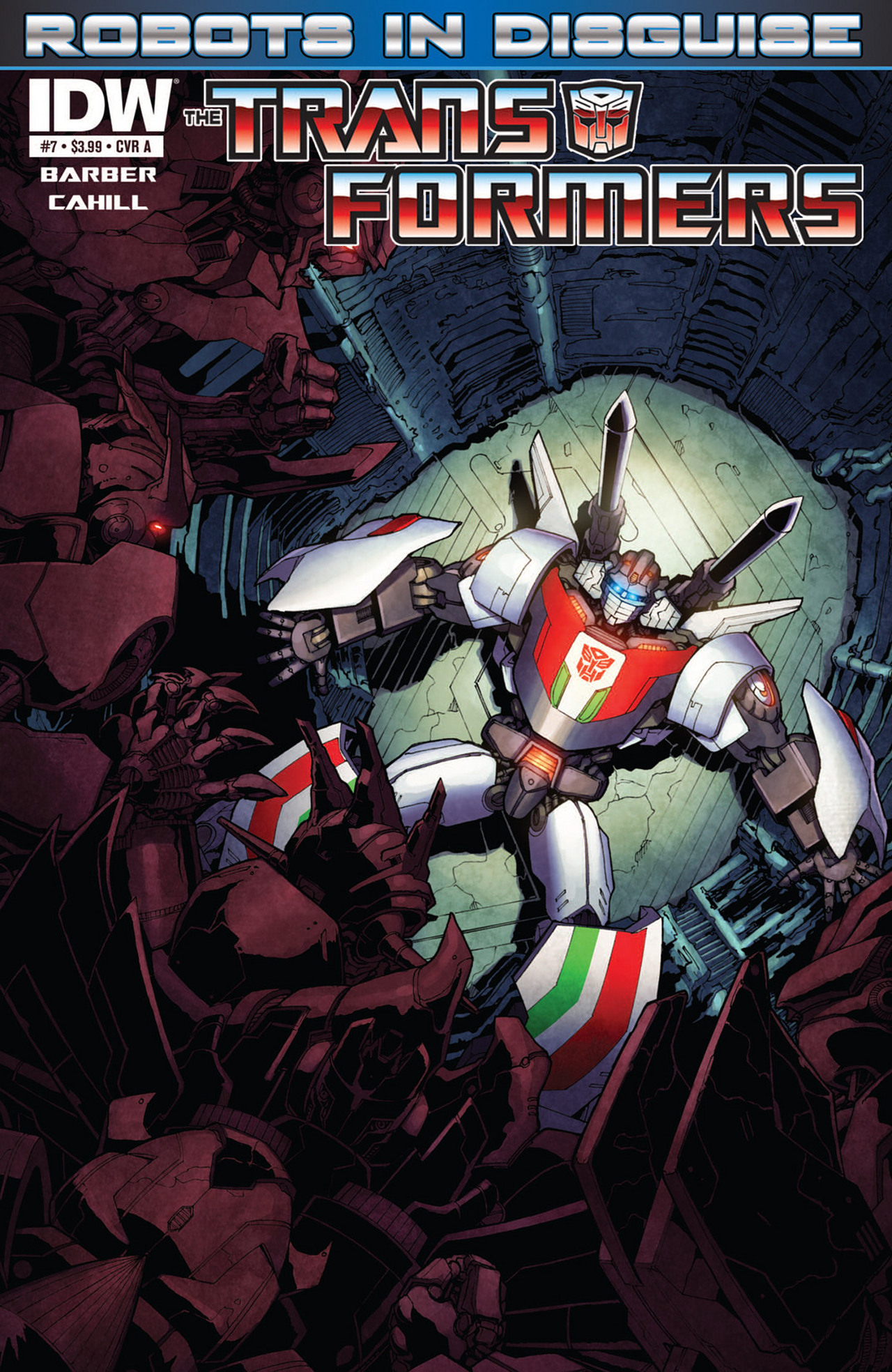 Read online Transformers: Robots In Disguise (2012) comic -  Issue #7 - 1