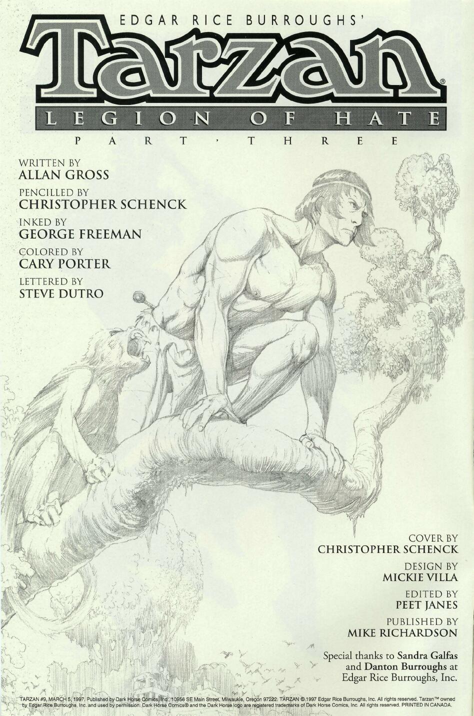 Read online Tarzan (1996) comic -  Issue #9 - 2