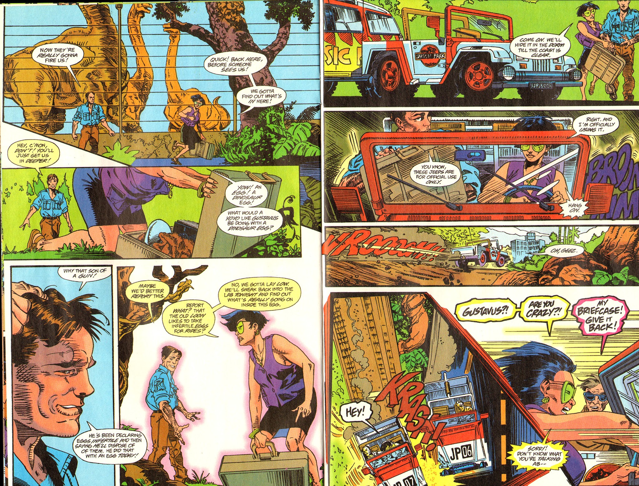 Read online Return To Jurassic Park comic -  Issue #5 - 6