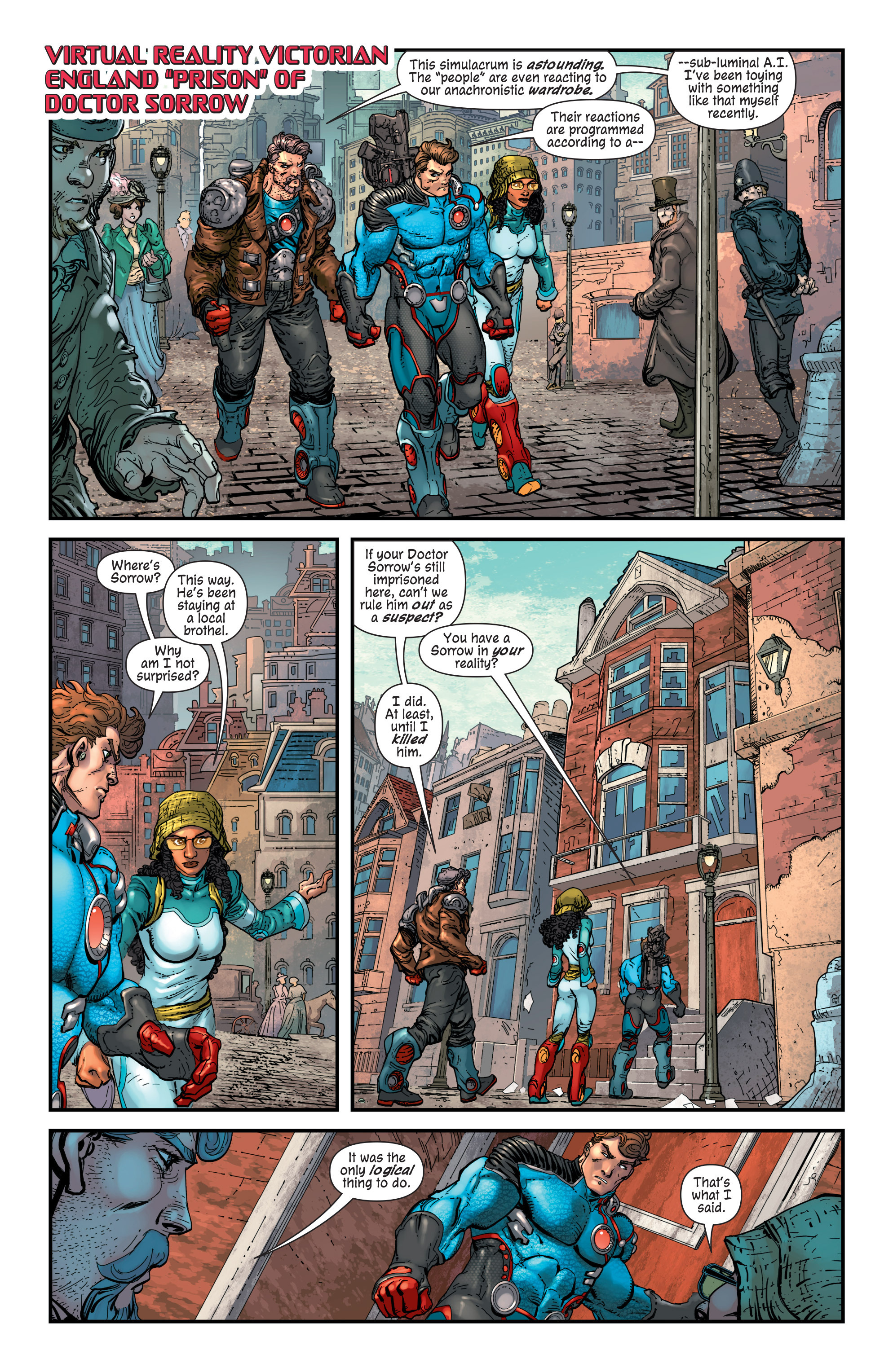 Read online The Infinite Adventures of Jonas Quantum comic -  Issue #6 - 13