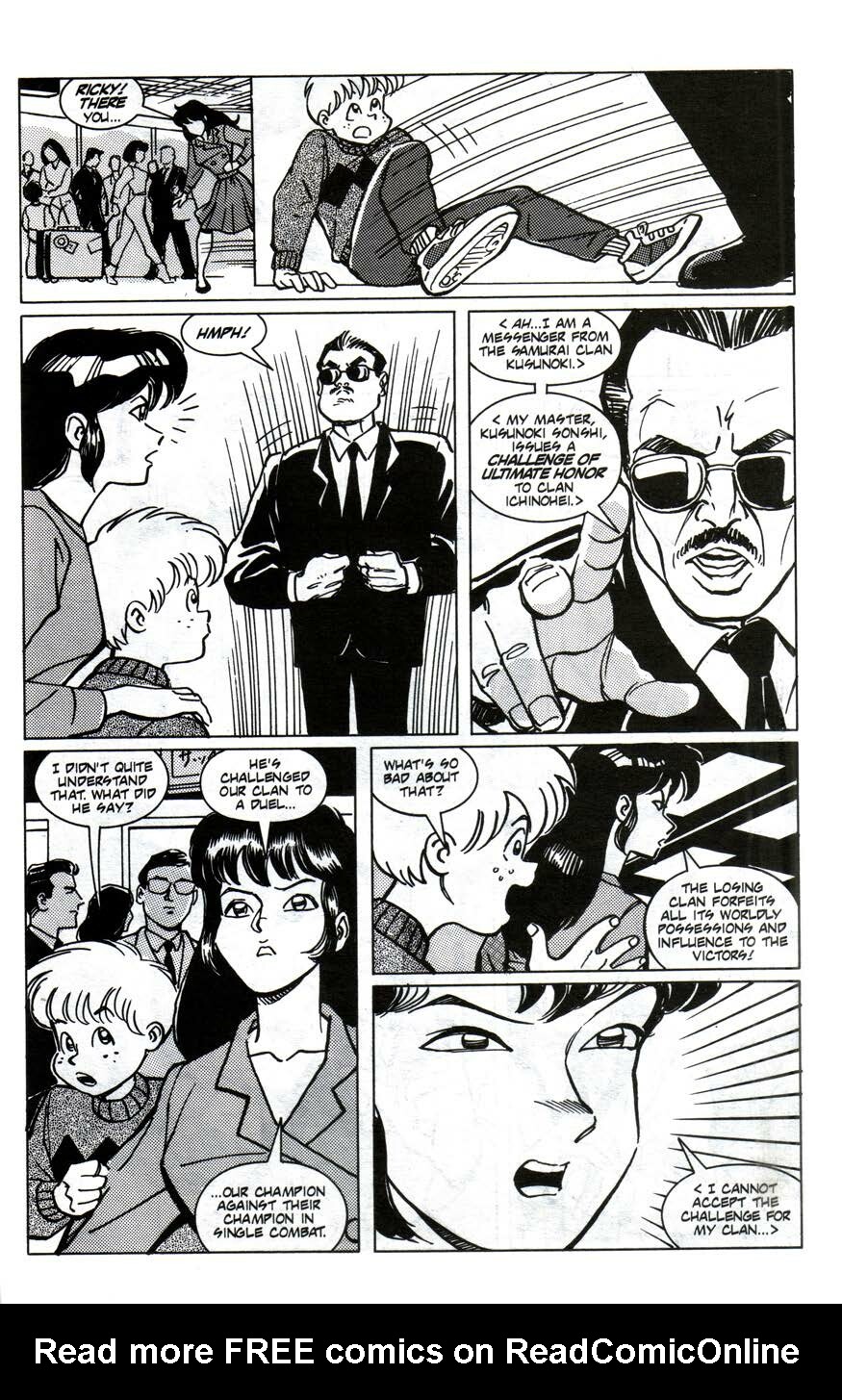Read online Ninja High School (1986) comic -  Issue #46 - 33