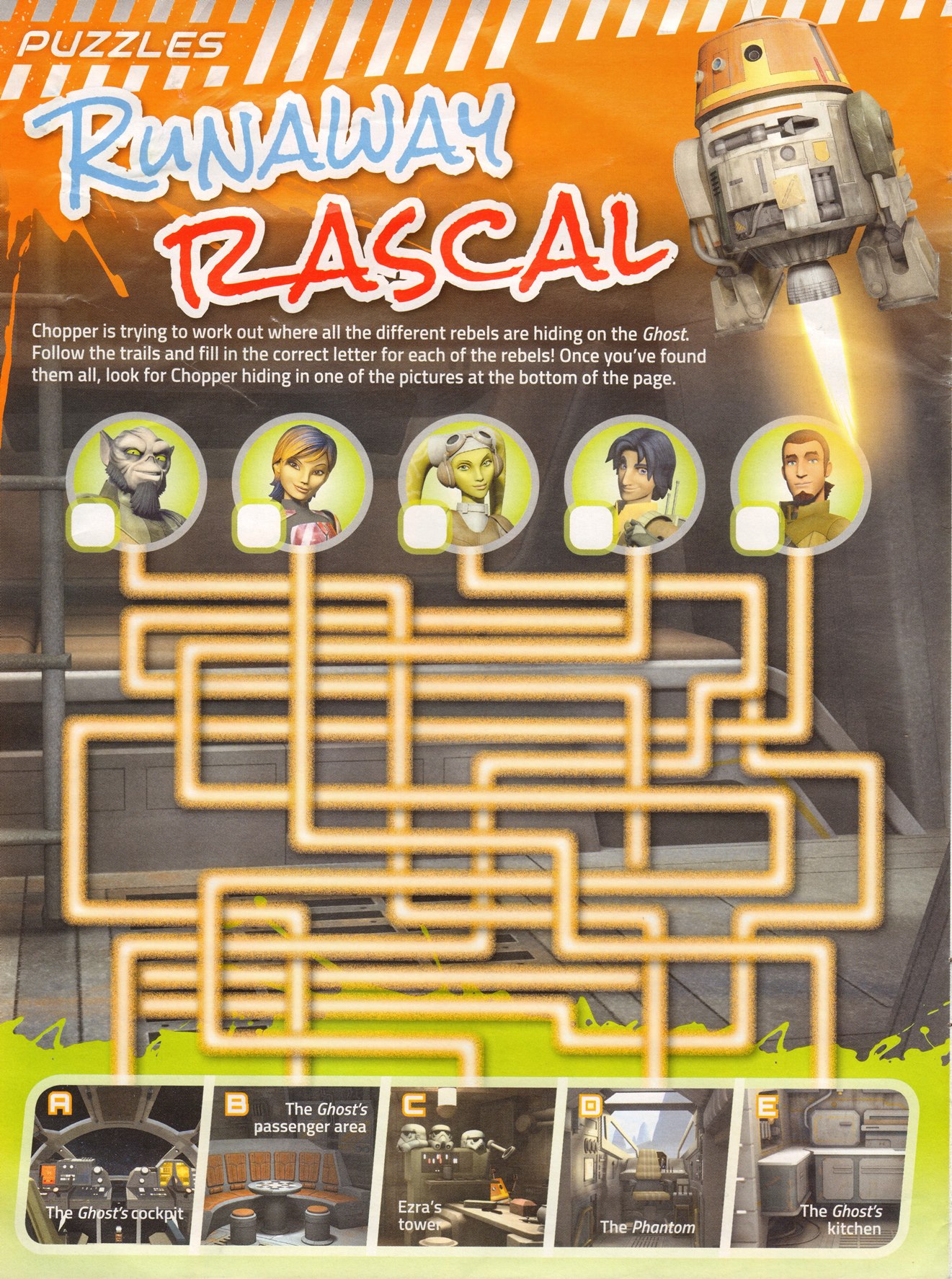 Read online Star Wars Rebels Magazine comic -  Issue #4 - 32