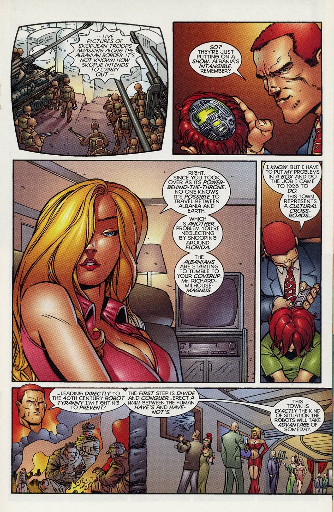 Read online Magnus Robot Fighter (1997) comic -  Issue #18 - 13