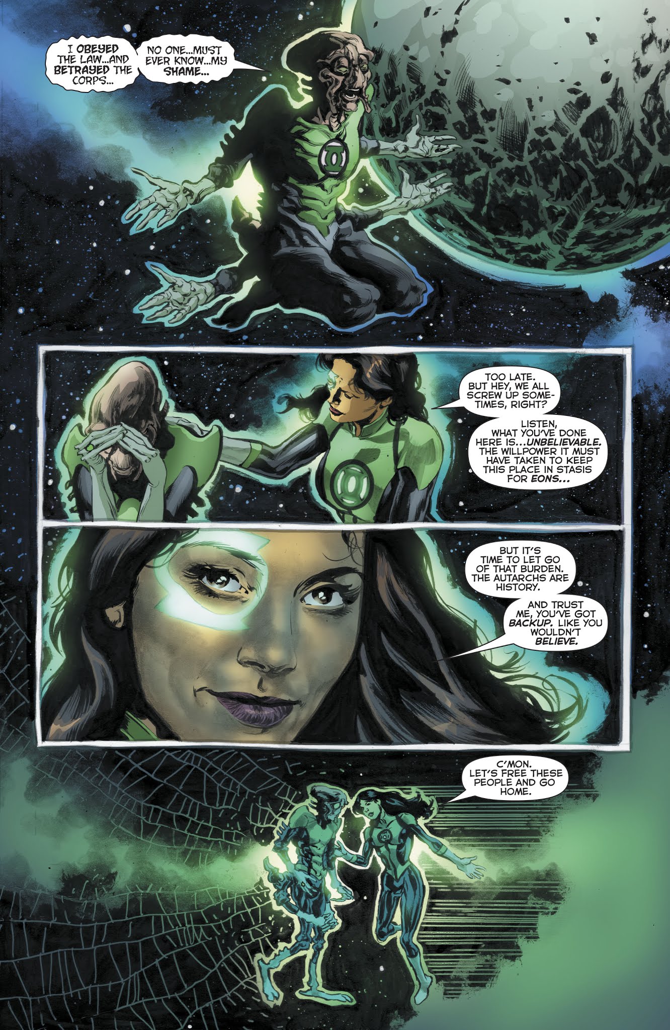 Read online Green Lanterns comic -  Issue # Annual 1 - 35