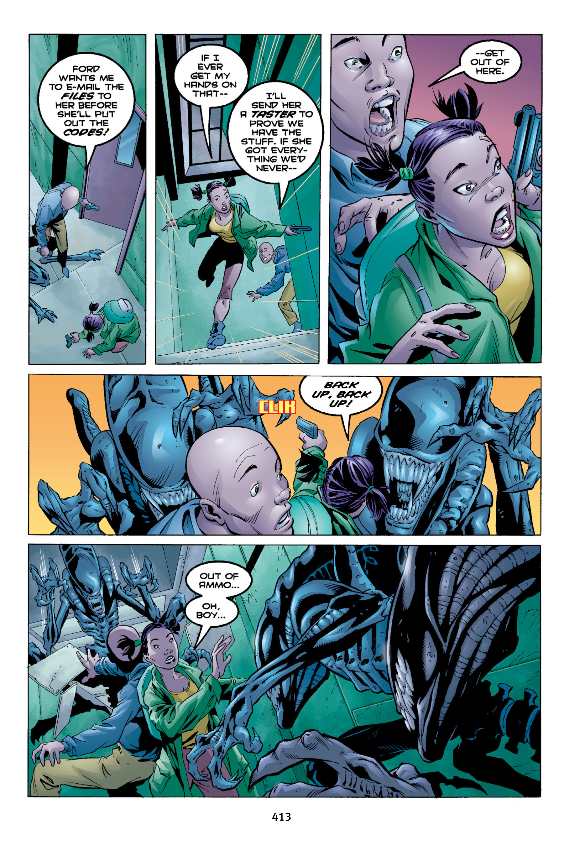 Read online Aliens vs. Predator Omnibus comic -  Issue # _TPB 2 Part 4 - 77