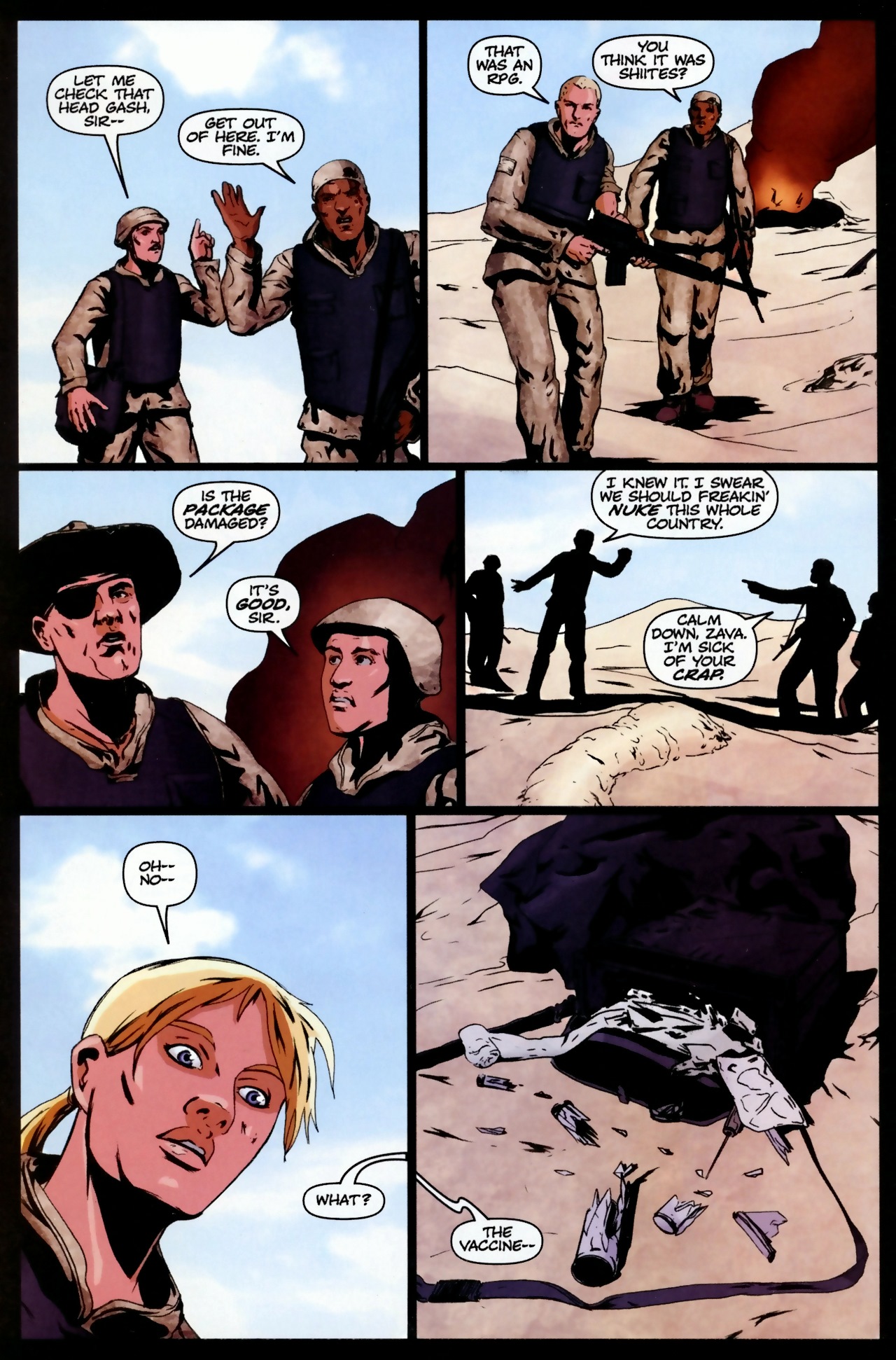 Read online ZMD: Zombies of Mass Destruction comic -  Issue #3 - 26