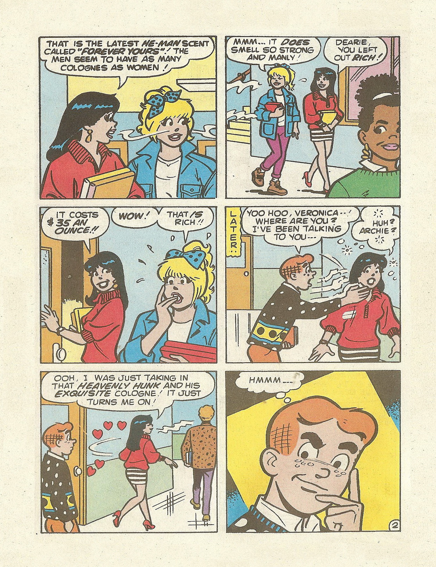 Read online Betty and Veronica Digest Magazine comic -  Issue #60 - 55