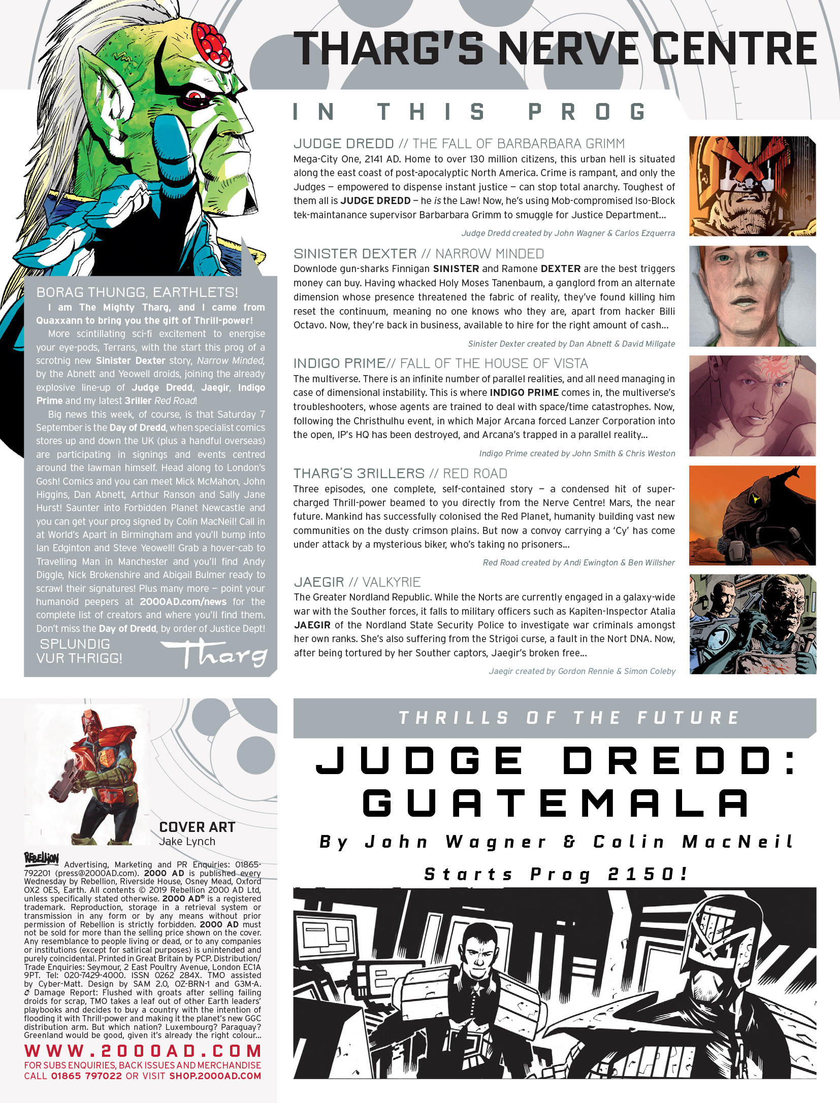 Read online 2000 AD comic -  Issue #2147 - 2