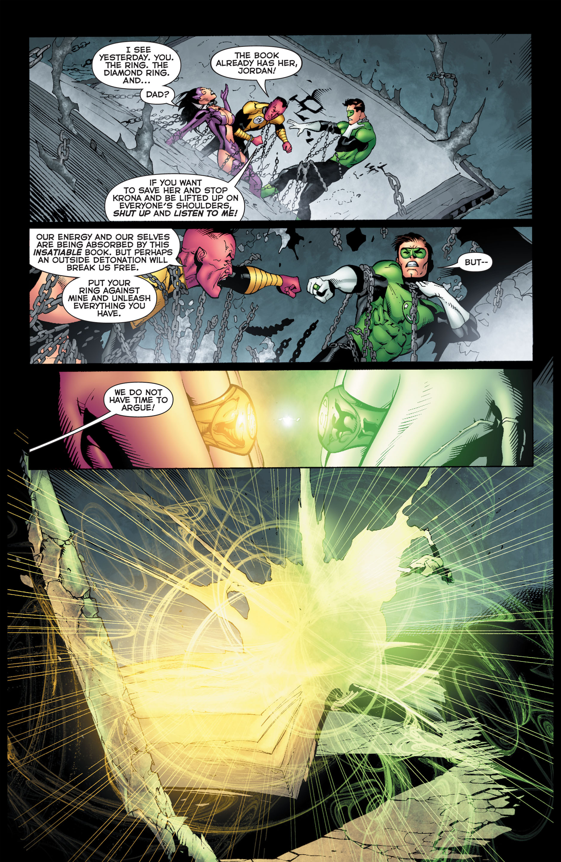 Read online Green Lantern: War of the Green Lanterns (2011) comic -  Issue # TPB - 40