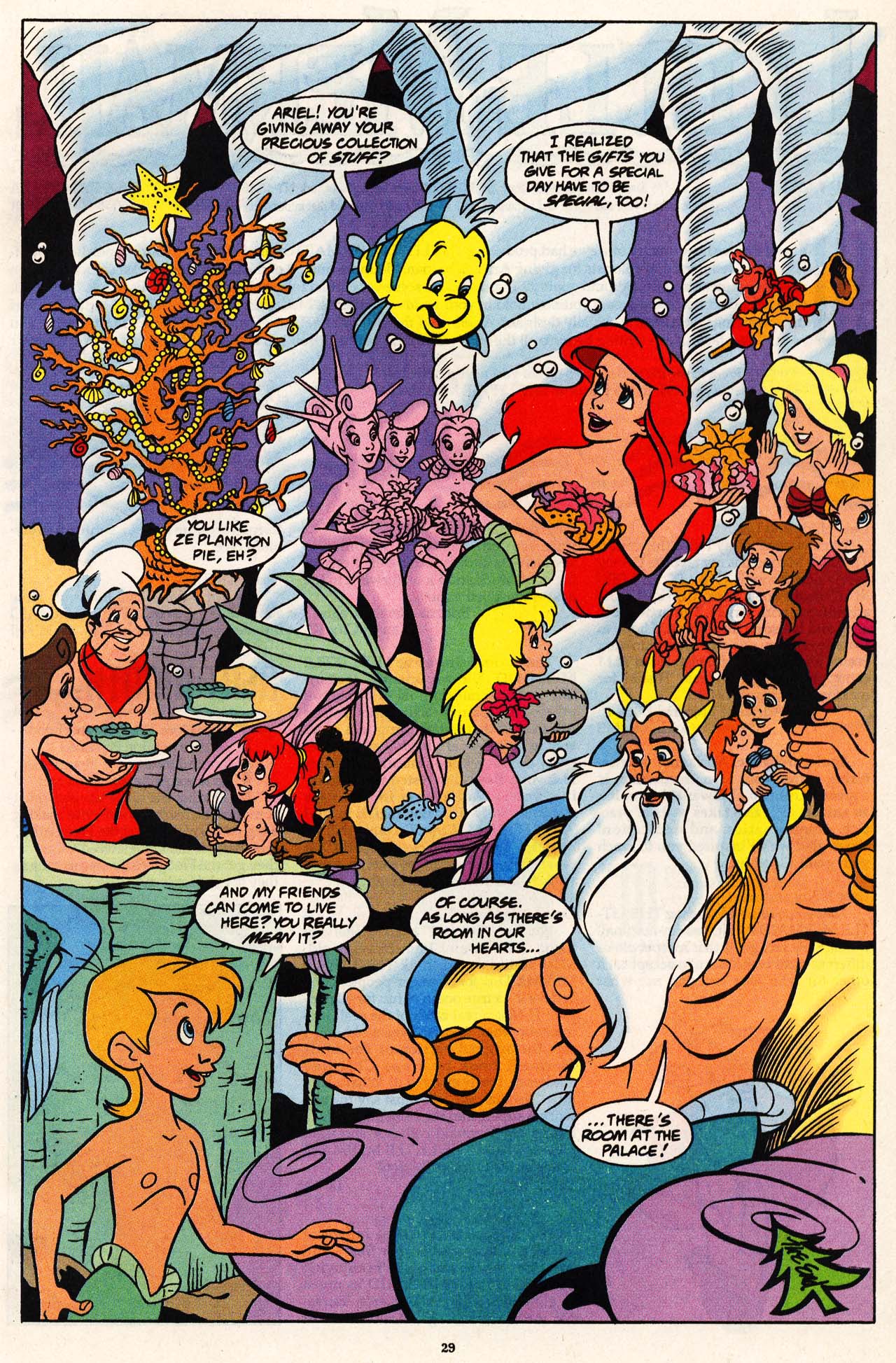 Read online Disney's The Little Mermaid comic -  Issue #6 - 31
