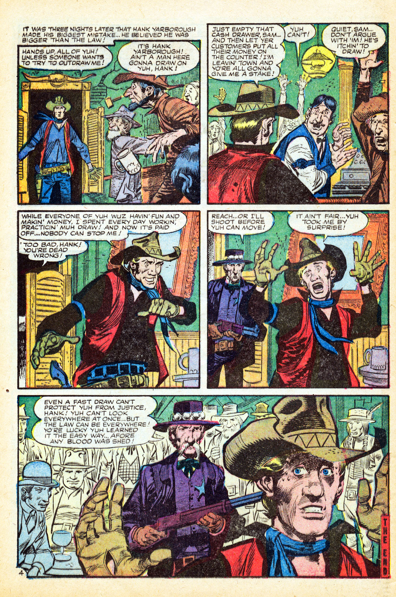 Read online Gunsmoke Western comic -  Issue #37 - 24