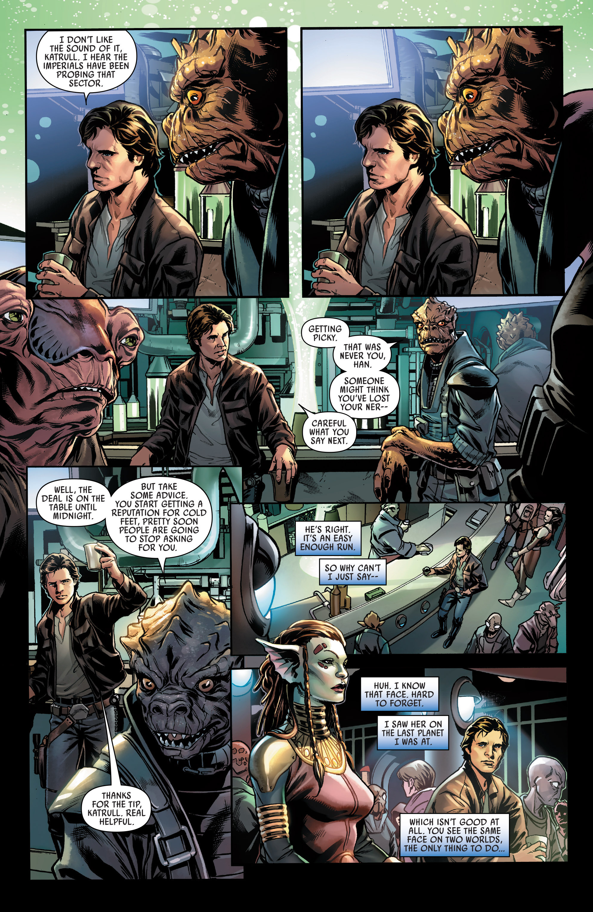Read online Han Solo comic -  Issue #1 - 4