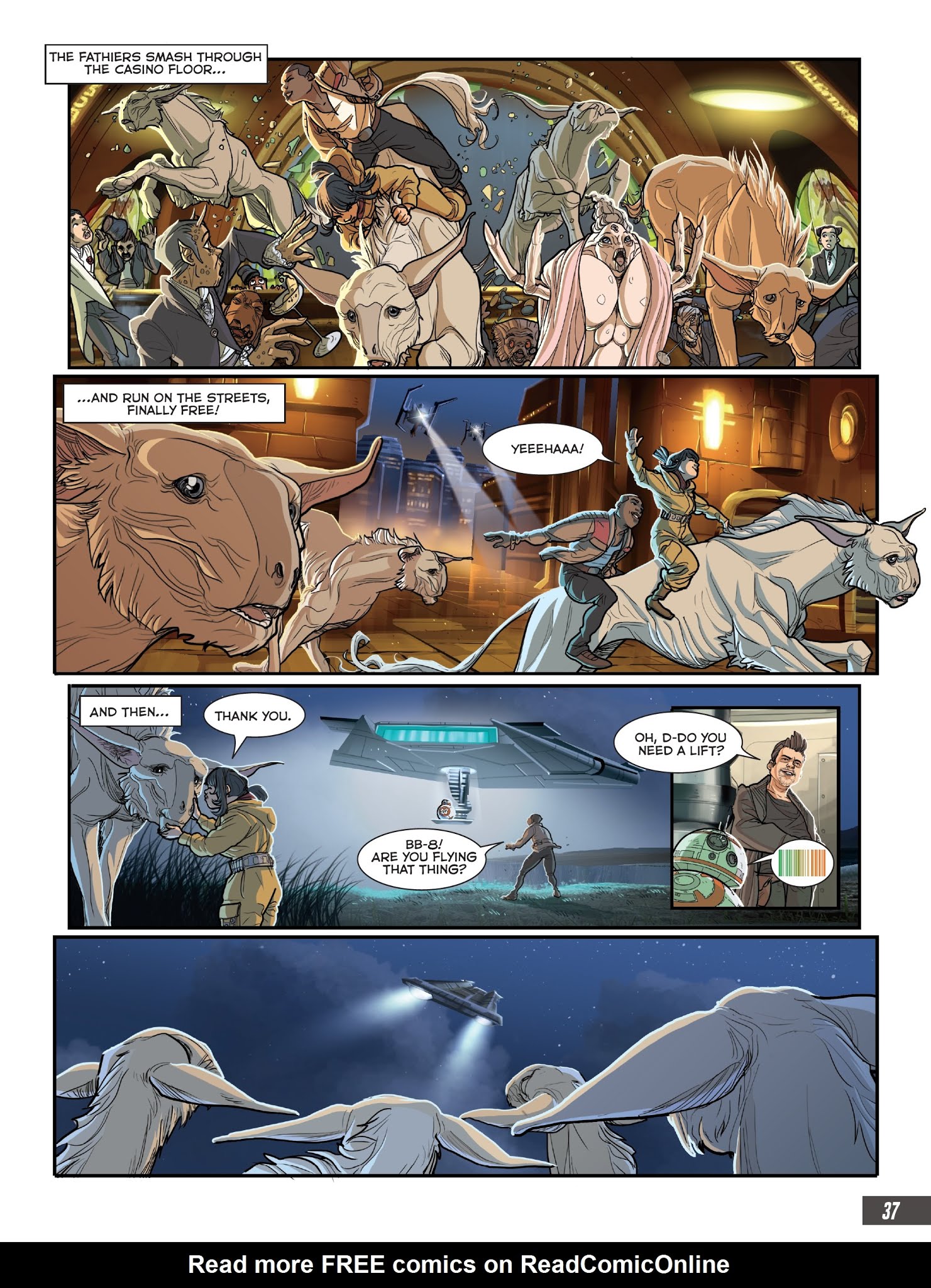 Read online Star Wars: The Last Jedi Graphic Novel Adaptation comic -  Issue # TPB - 39