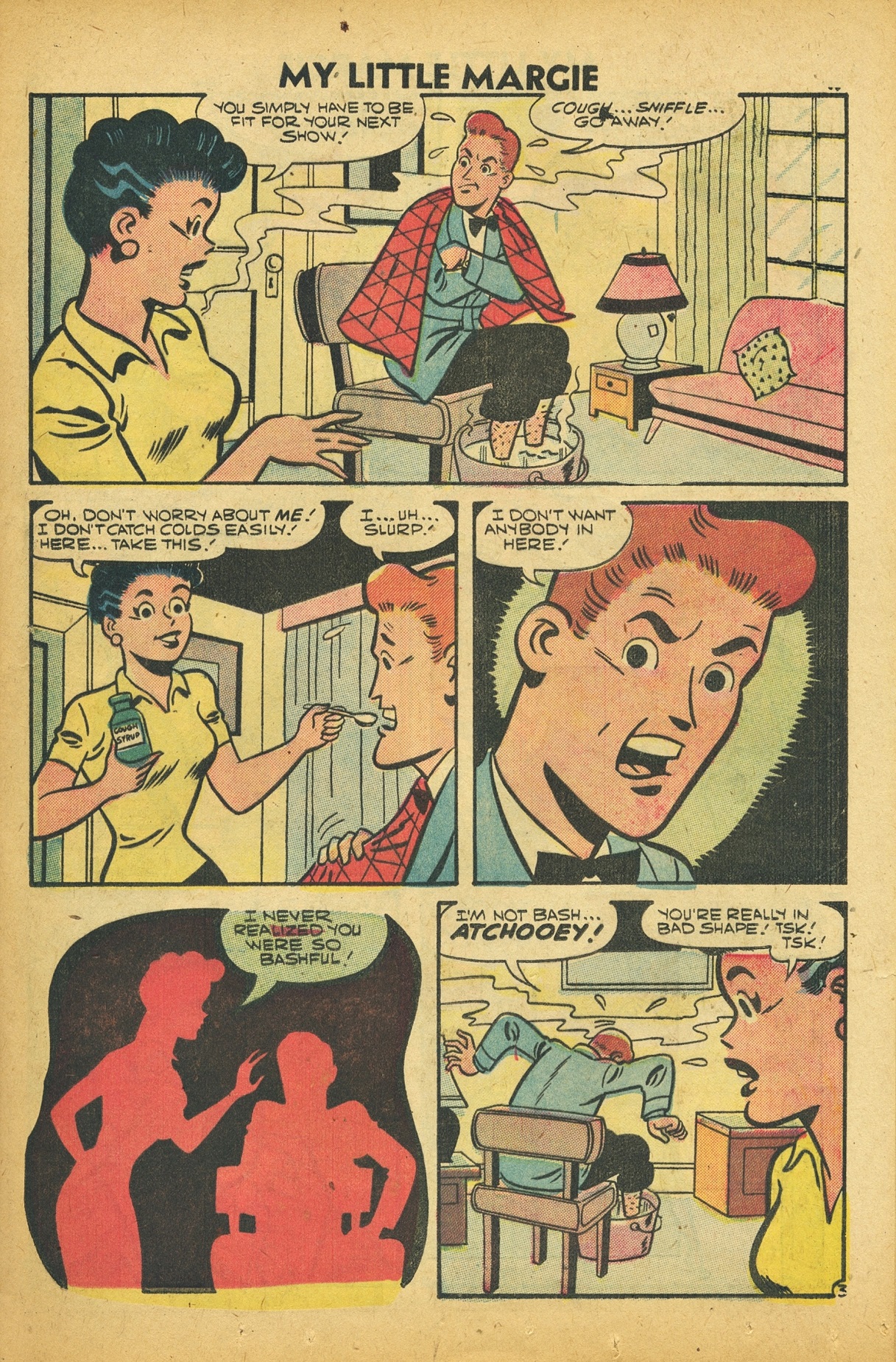 Read online My Little Margie (1954) comic -  Issue #21 - 13