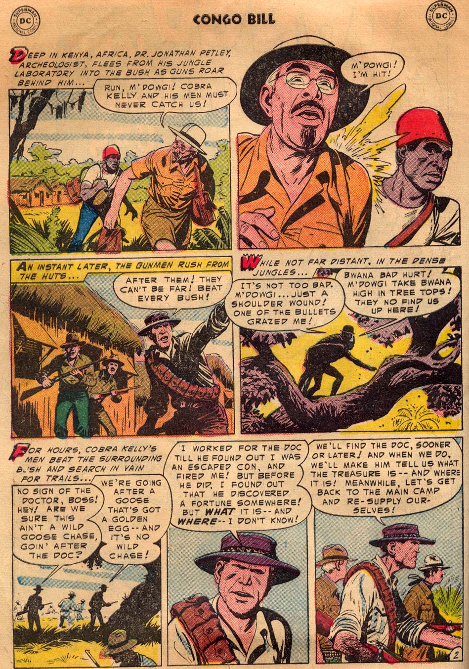 Read online Congo Bill comic -  Issue #2 - 4
