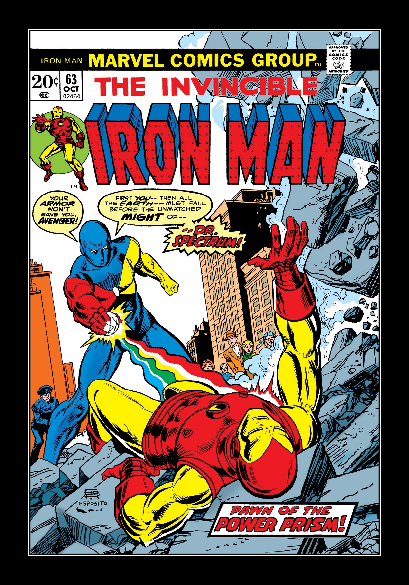 Read online Marvel Masterworks: The Invincible Iron Man comic -  Issue # TPB 9 (Part 2) - 94