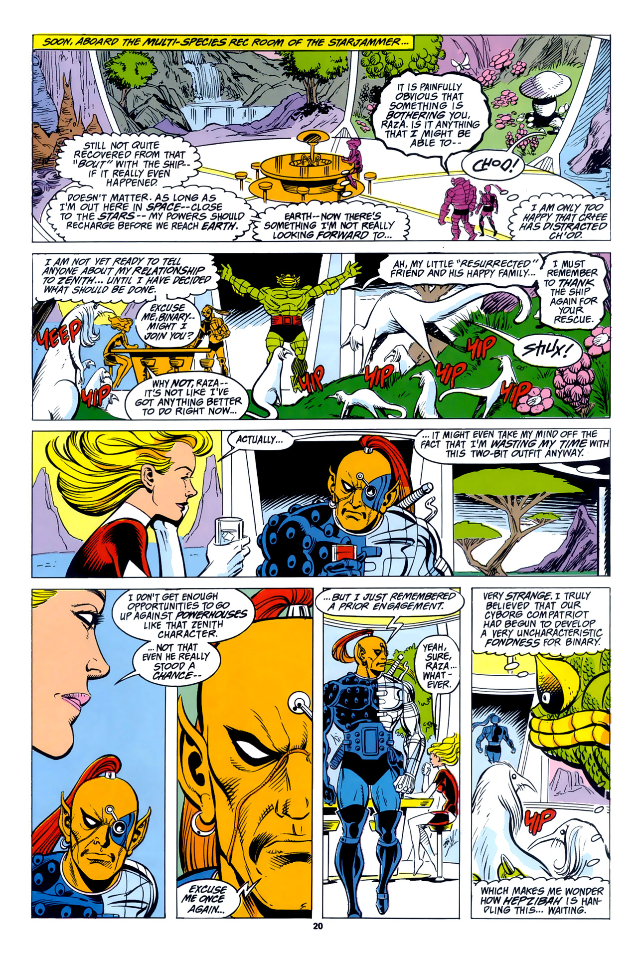 Read online X-Men Spotlight On...Starjammers comic -  Issue #2 - 22