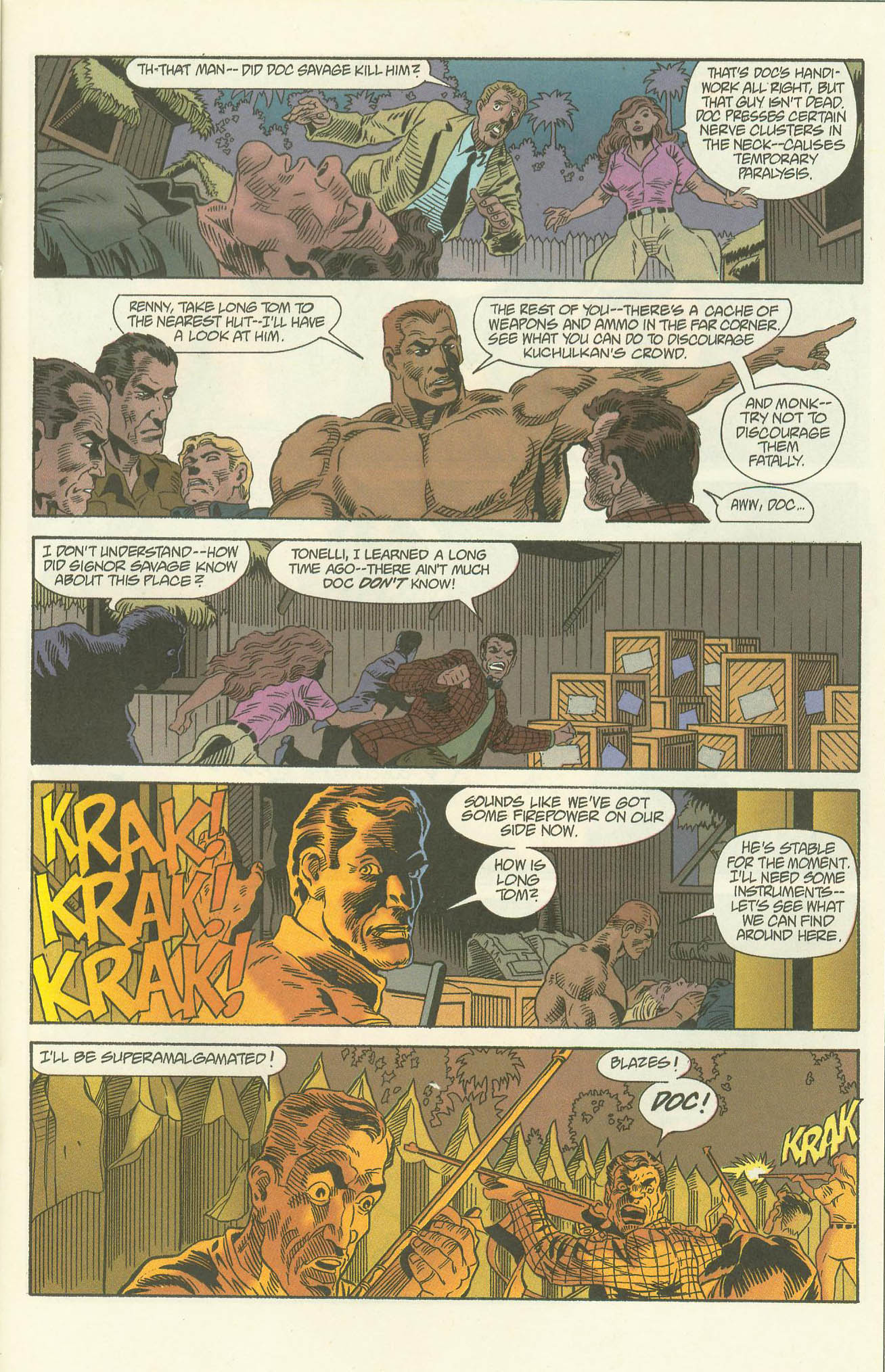 Read online Doc Savage: Curse of the Fire God comic -  Issue # TPB - 98