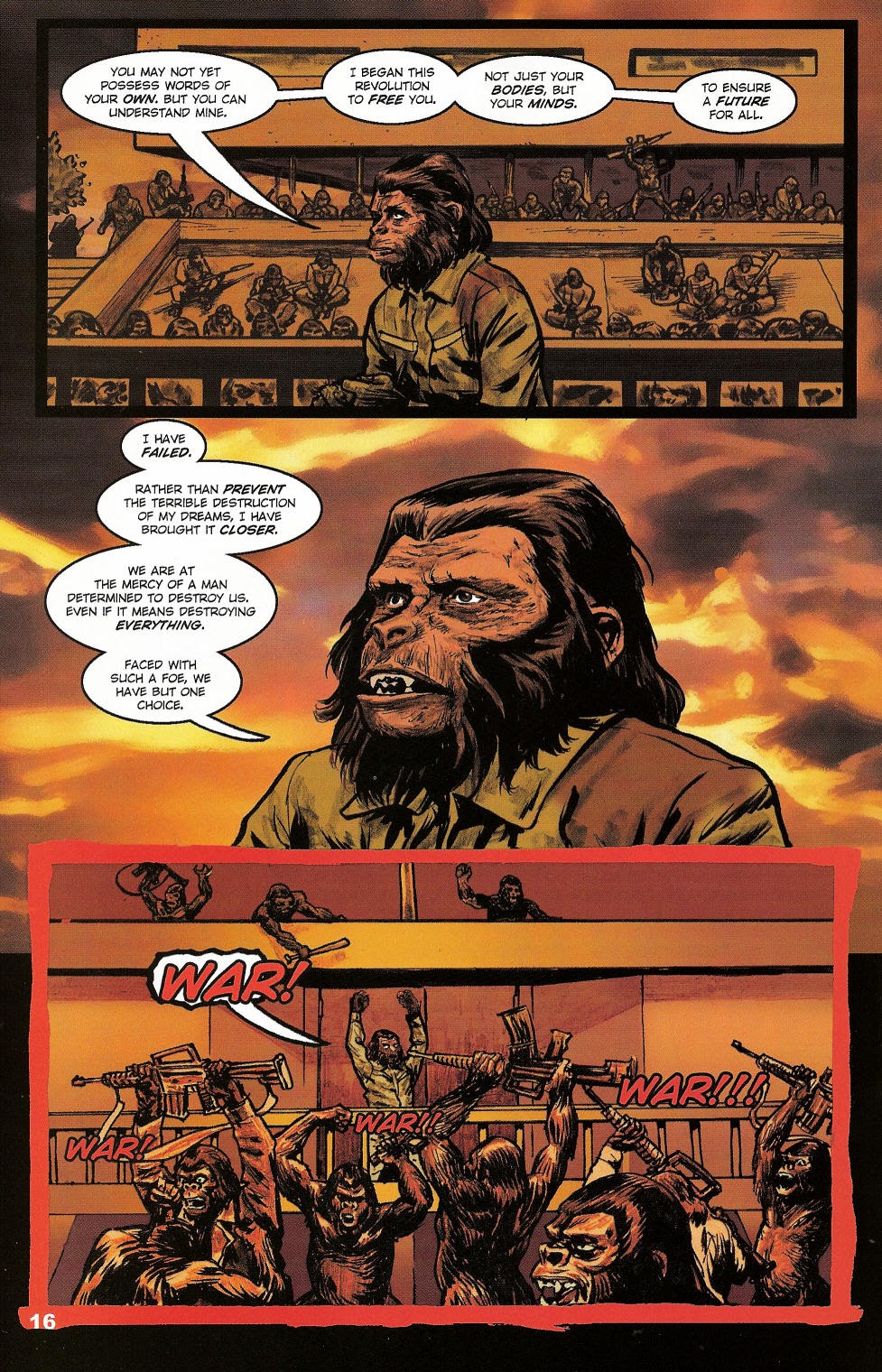 Read online Revolution on the Planet of the Apes comic -  Issue #5 - 18