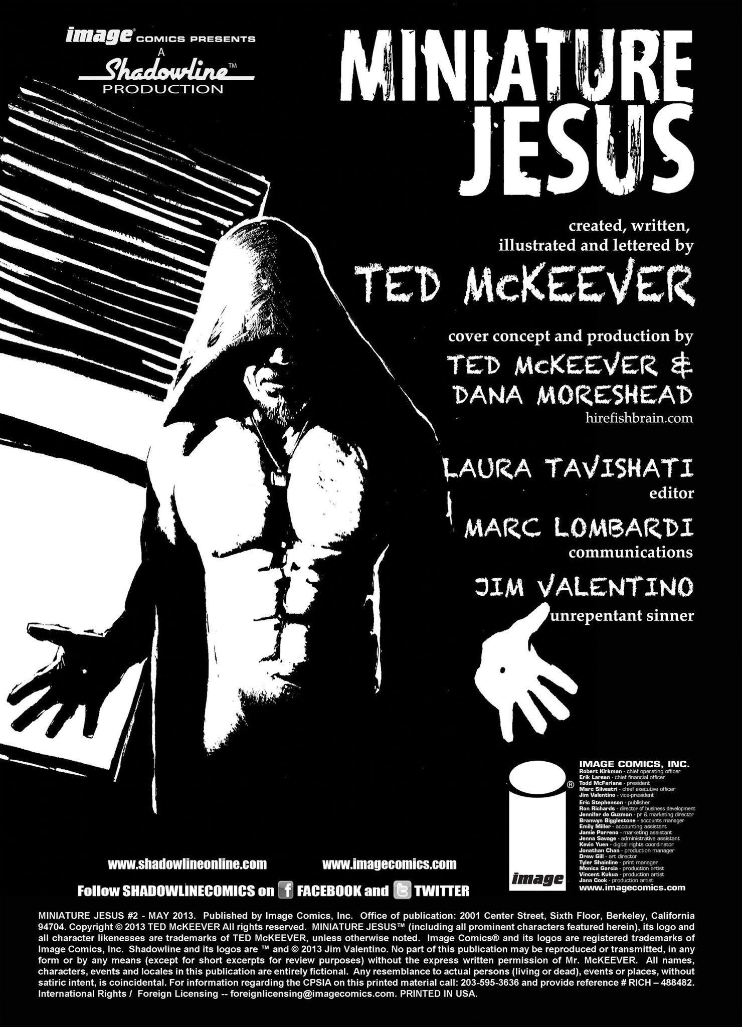 Read online Miniature Jesus comic -  Issue #2 - 2