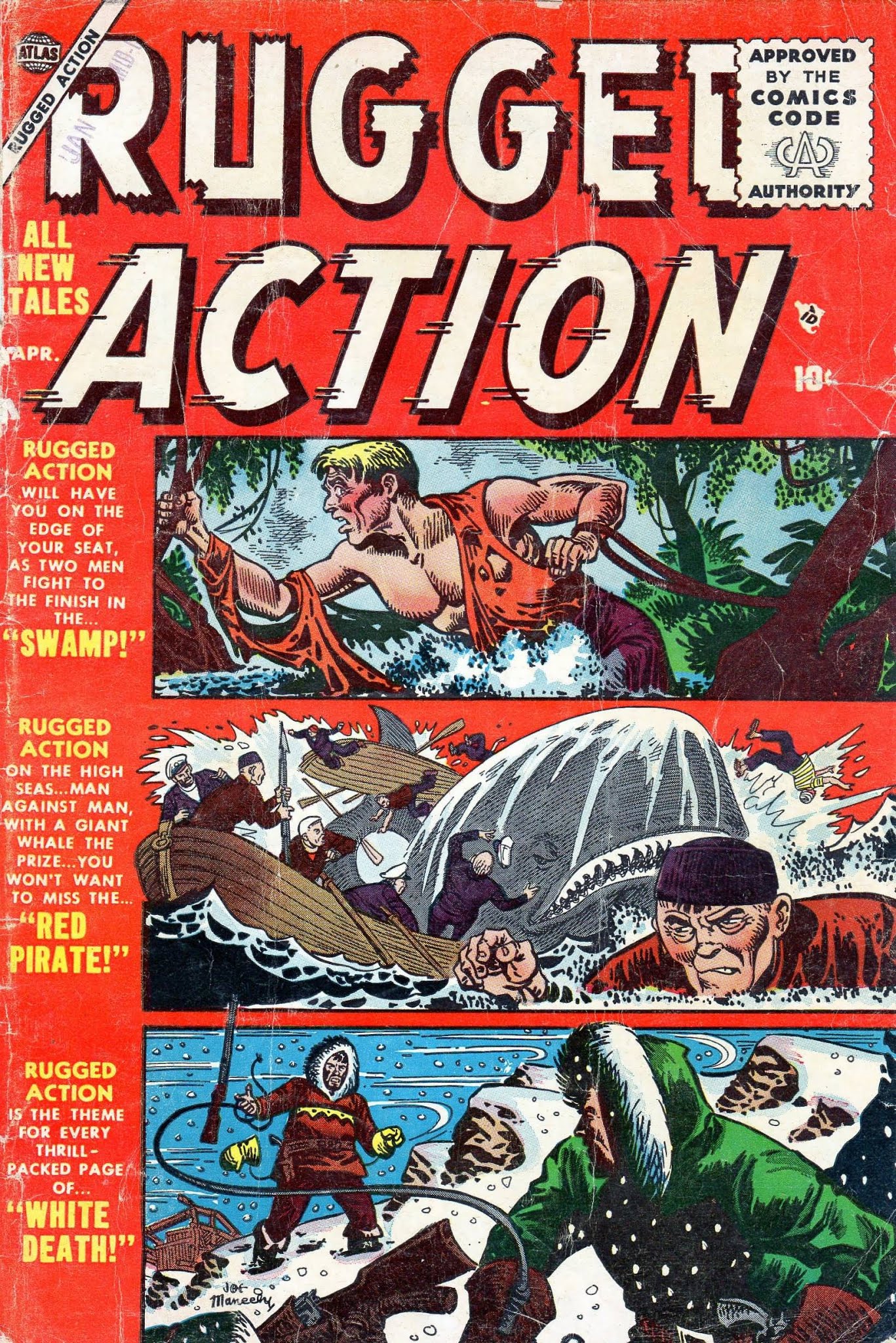 Read online Rugged Action comic -  Issue #3 - 1