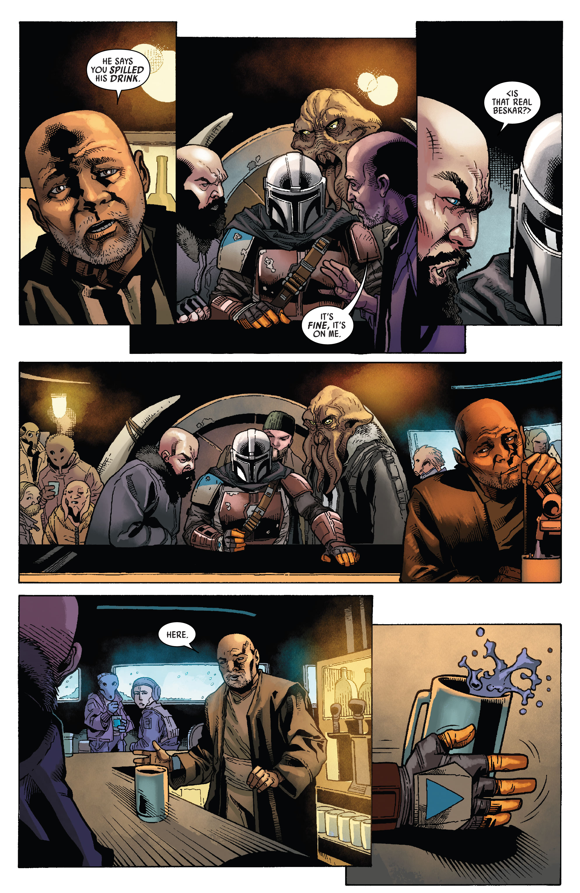 Read online Star Wars: The Mandalorian comic -  Issue #1 - 6