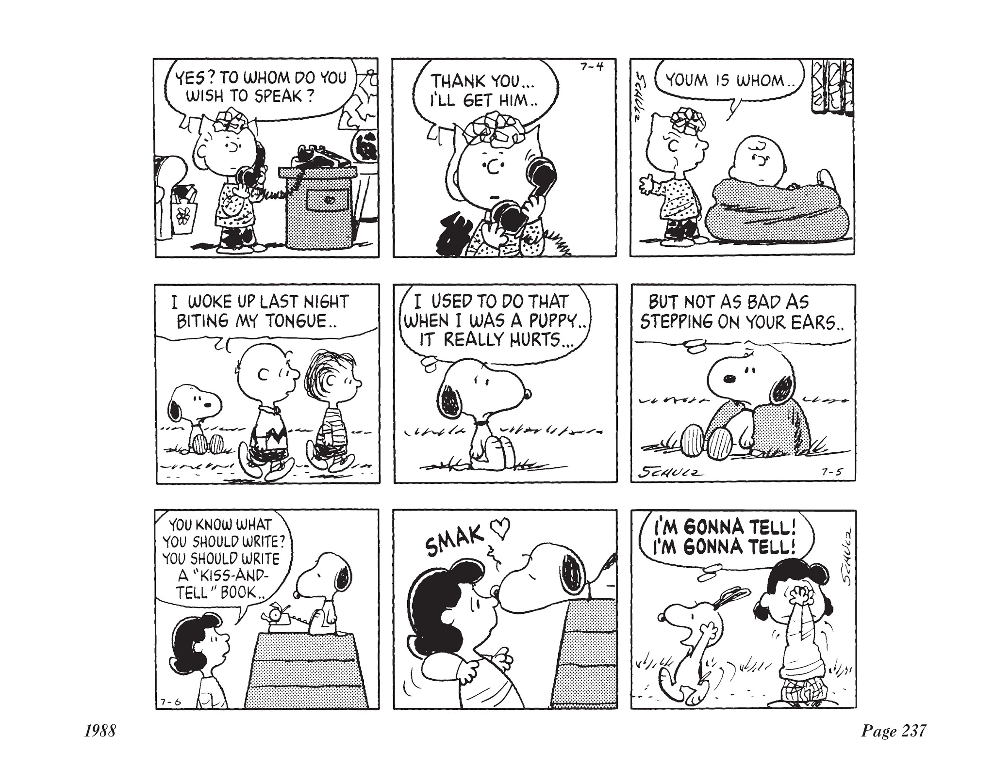 Read online The Complete Peanuts comic -  Issue # TPB 19 - 252
