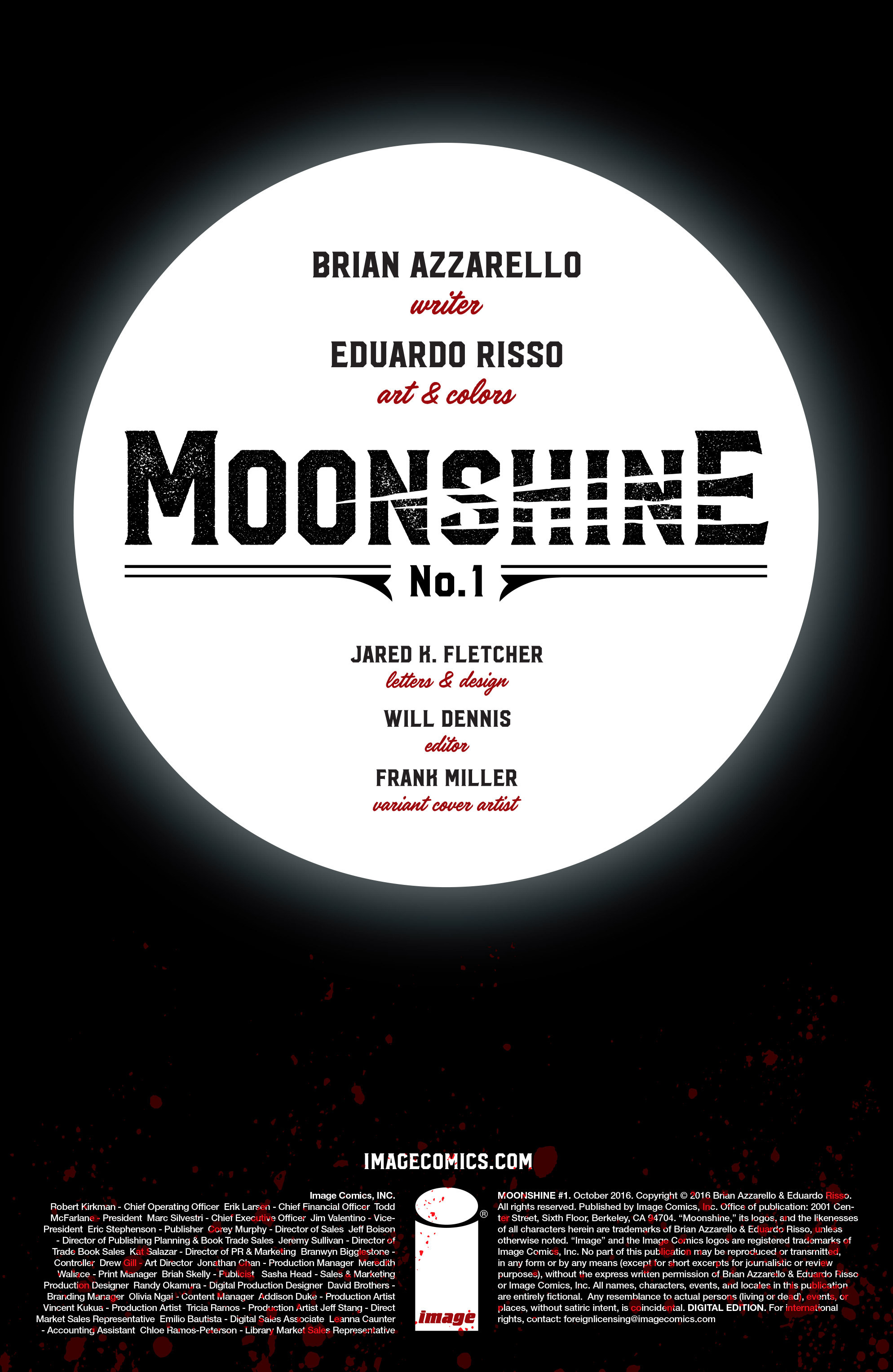 Read online Moonshine comic -  Issue #1 - 2