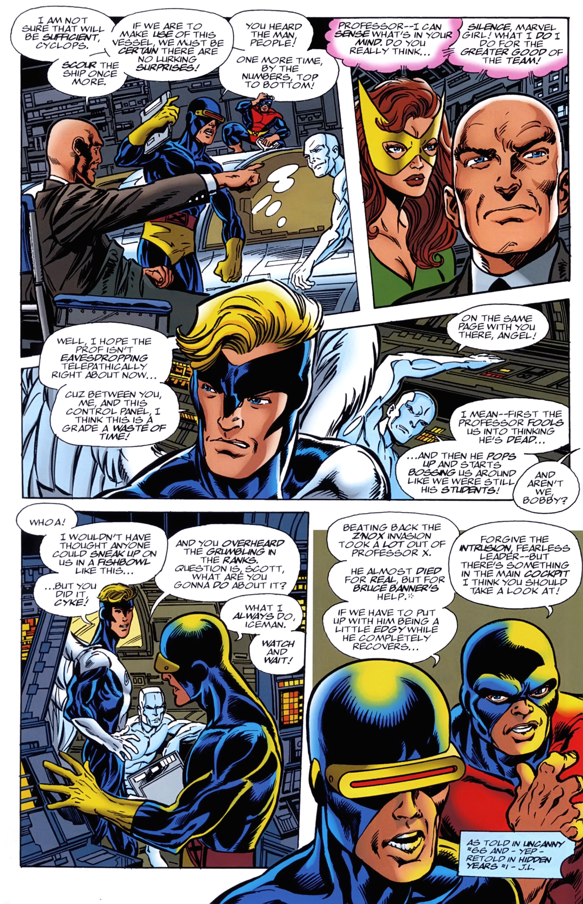 Read online X-Men: Hidden Years comic -  Issue #1 - 3