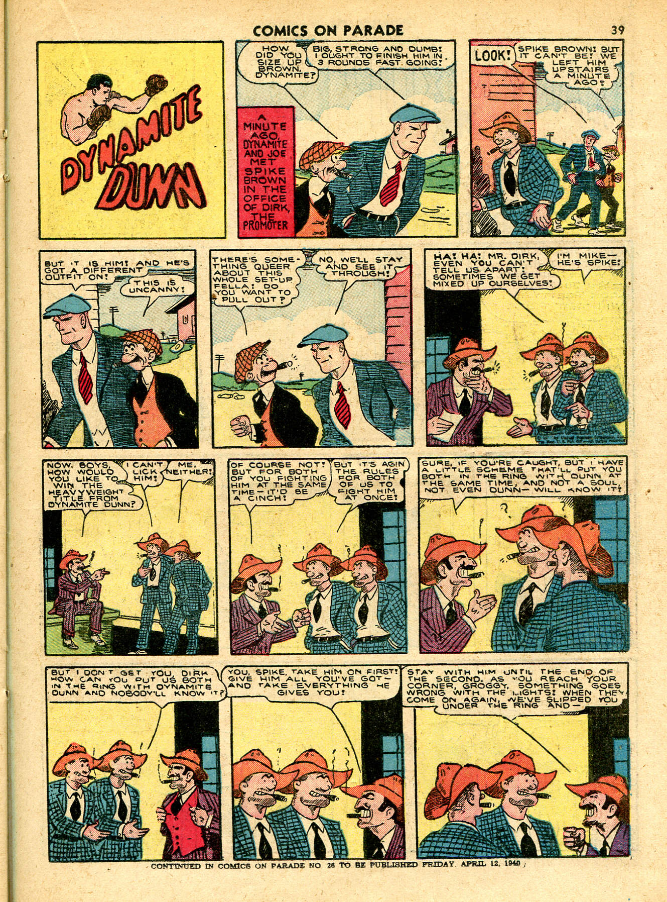Read online Comics on Parade comic -  Issue #25 - 41