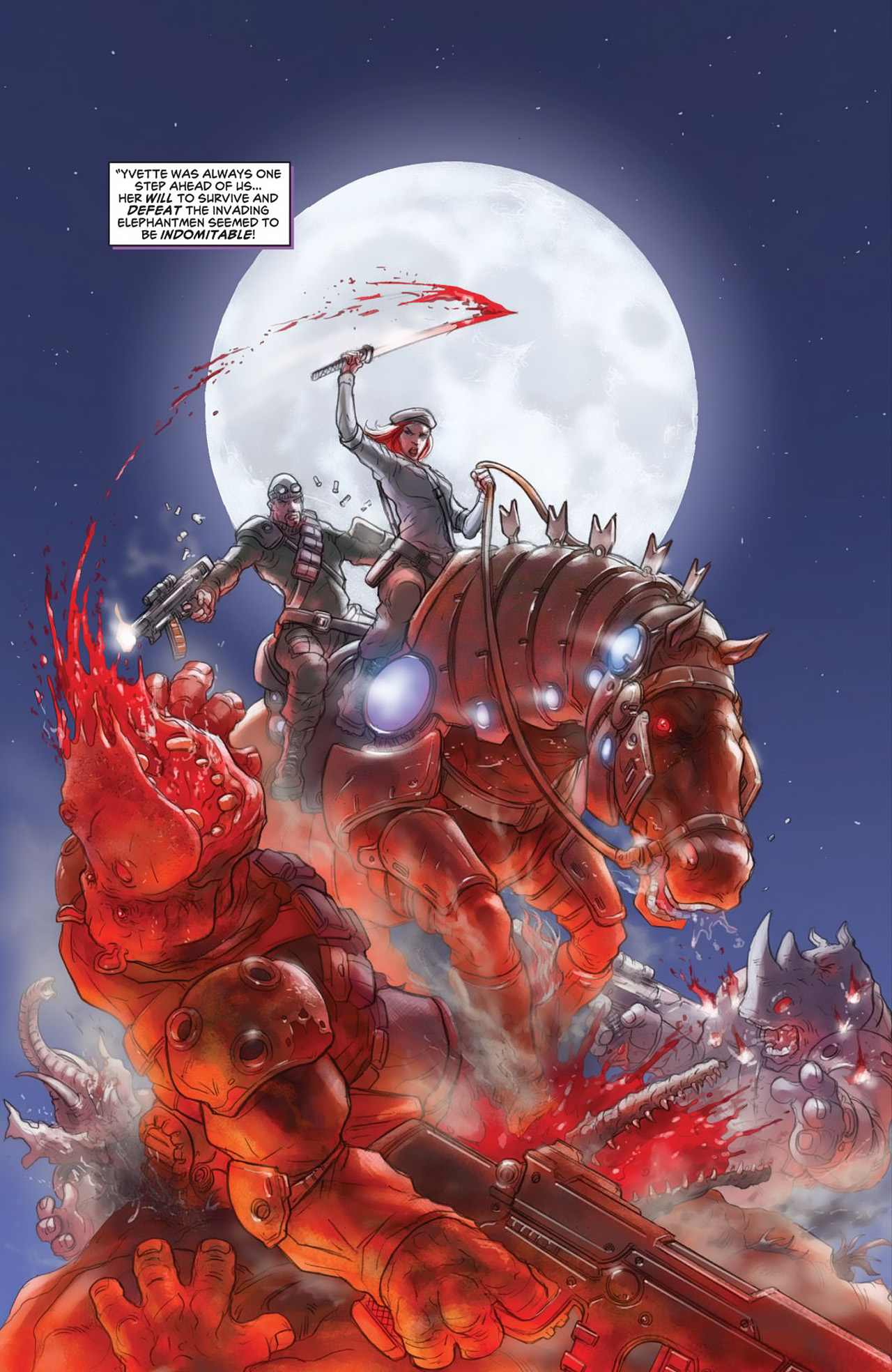 Read online Elephantmen comic -  Issue #39 - 12