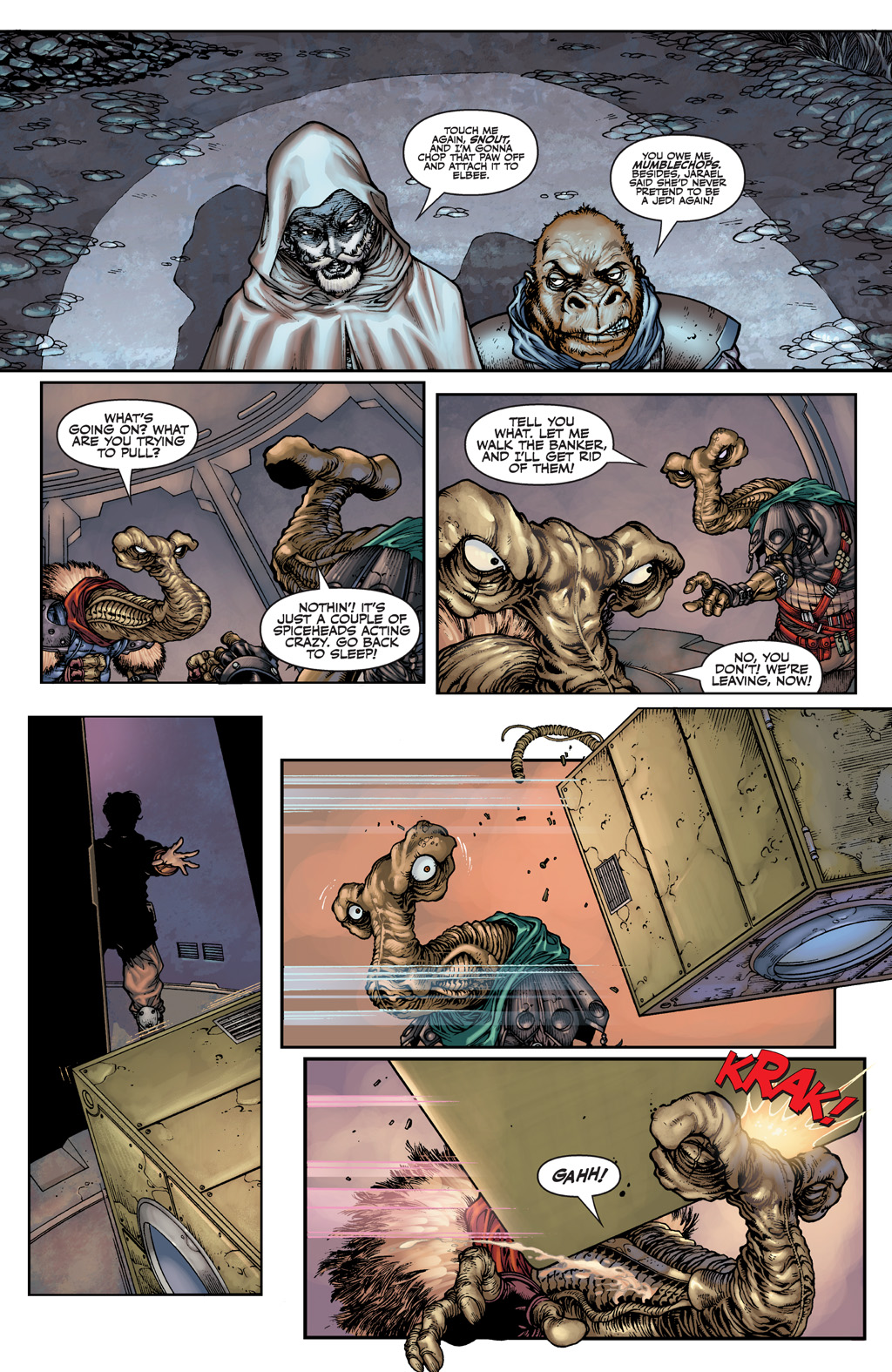 Read online Star Wars: Knights Of The Old Republic comic -  Issue #12 - 19