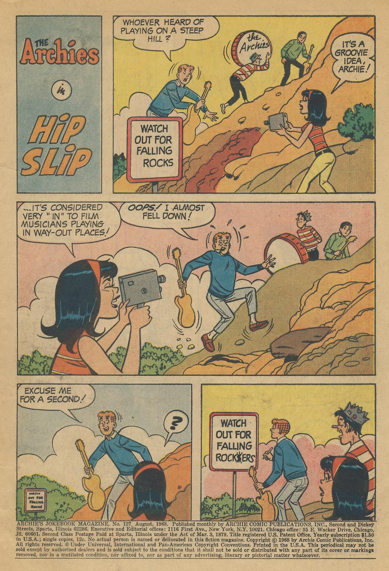 Read online Archie's Joke Book Magazine comic -  Issue #127 - 3