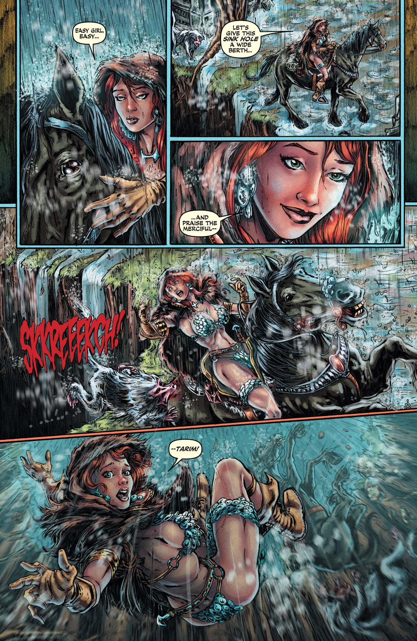 Read online Red Sonja Deluge comic -  Issue # Full - 7