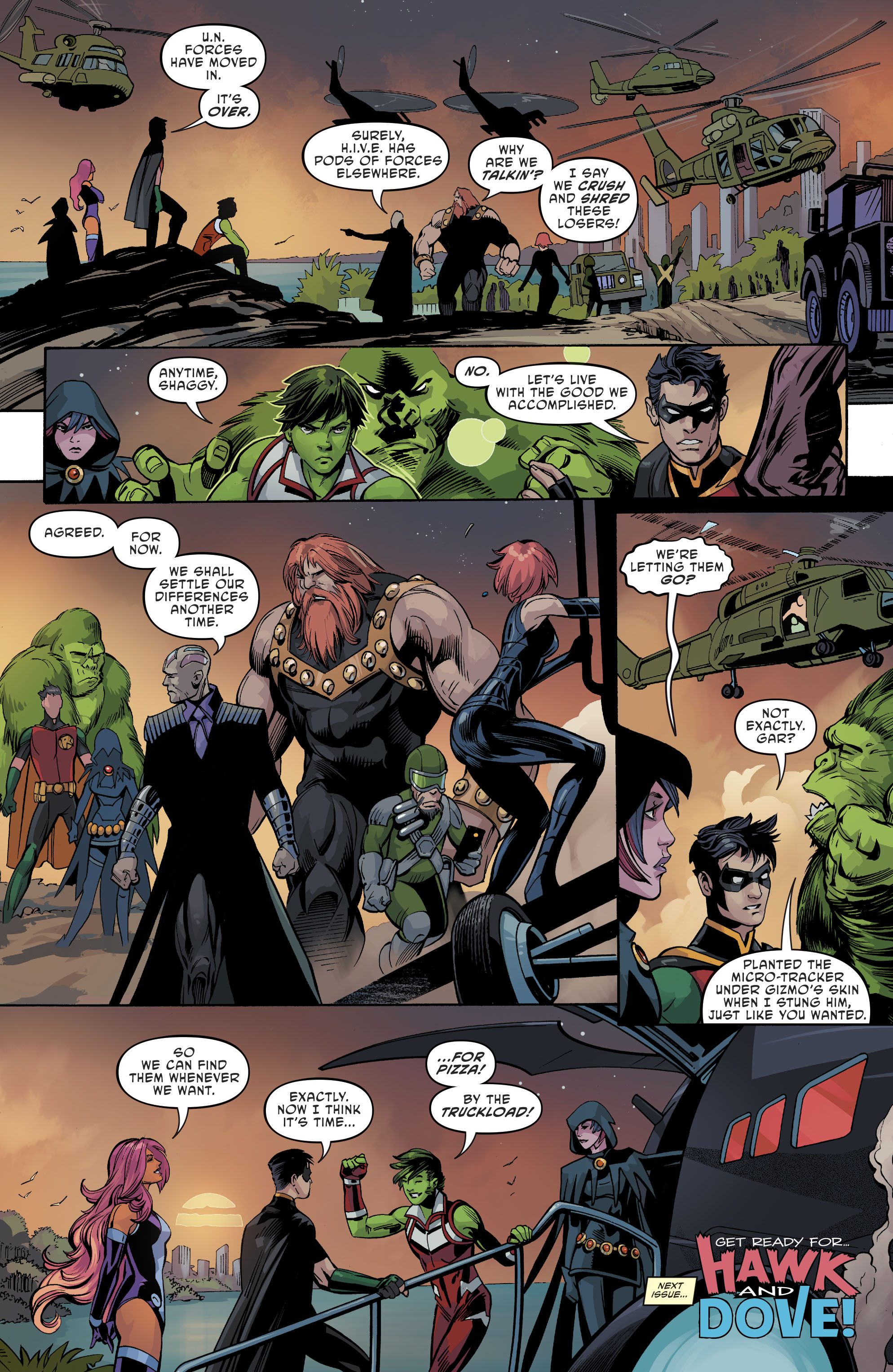 Read online Titans: Burning Rage comic -  Issue #3 - 26