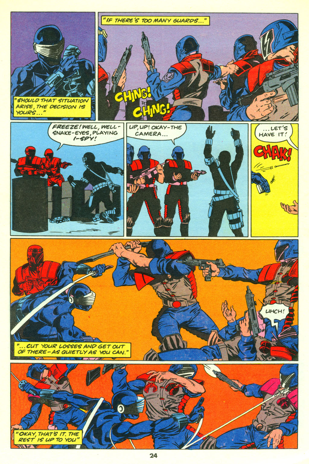 Read online G.I. Joe European Missions comic -  Issue #15 - 22