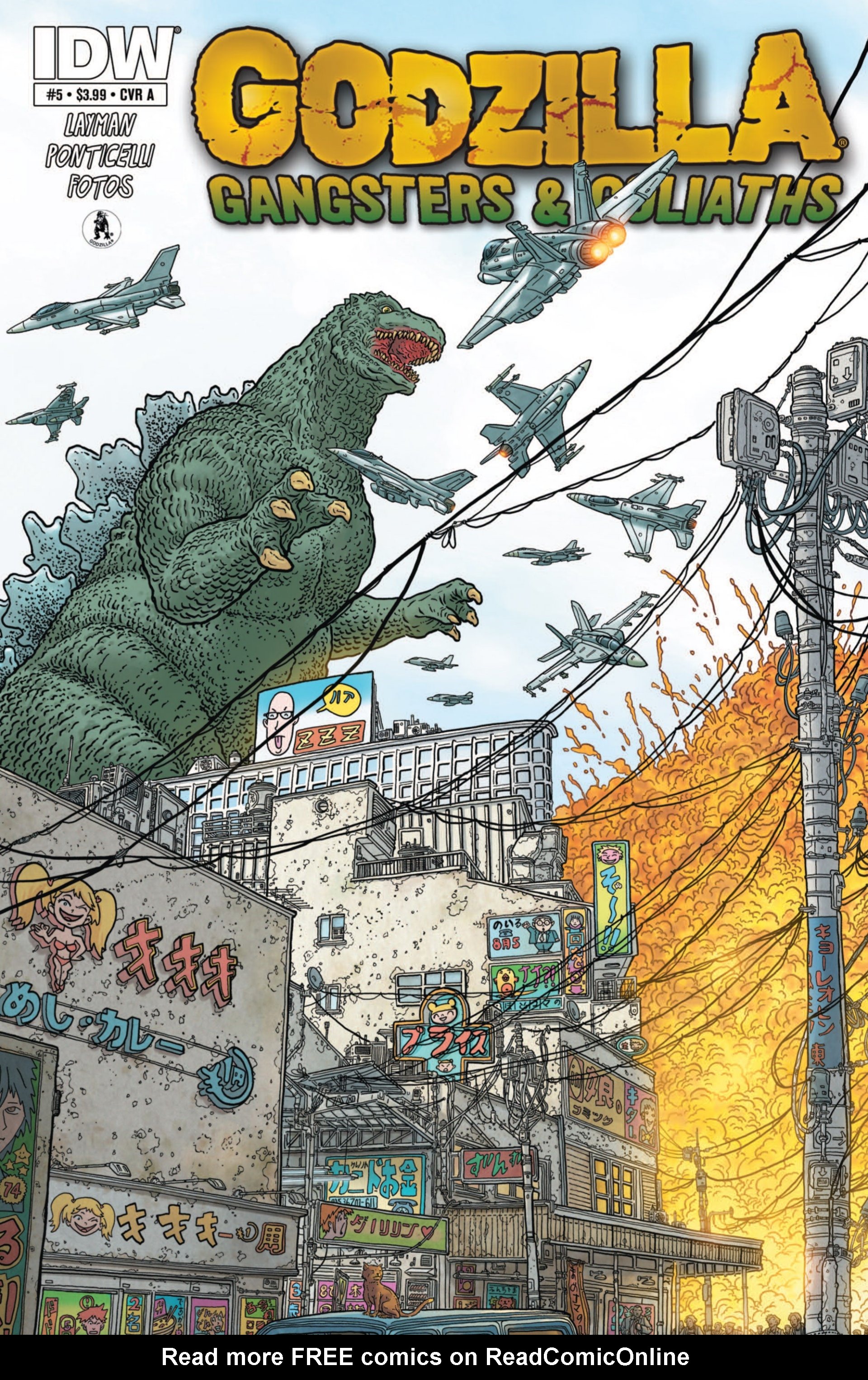 Read online Godzilla: Gangsters and Goliaths comic -  Issue # Full - 103