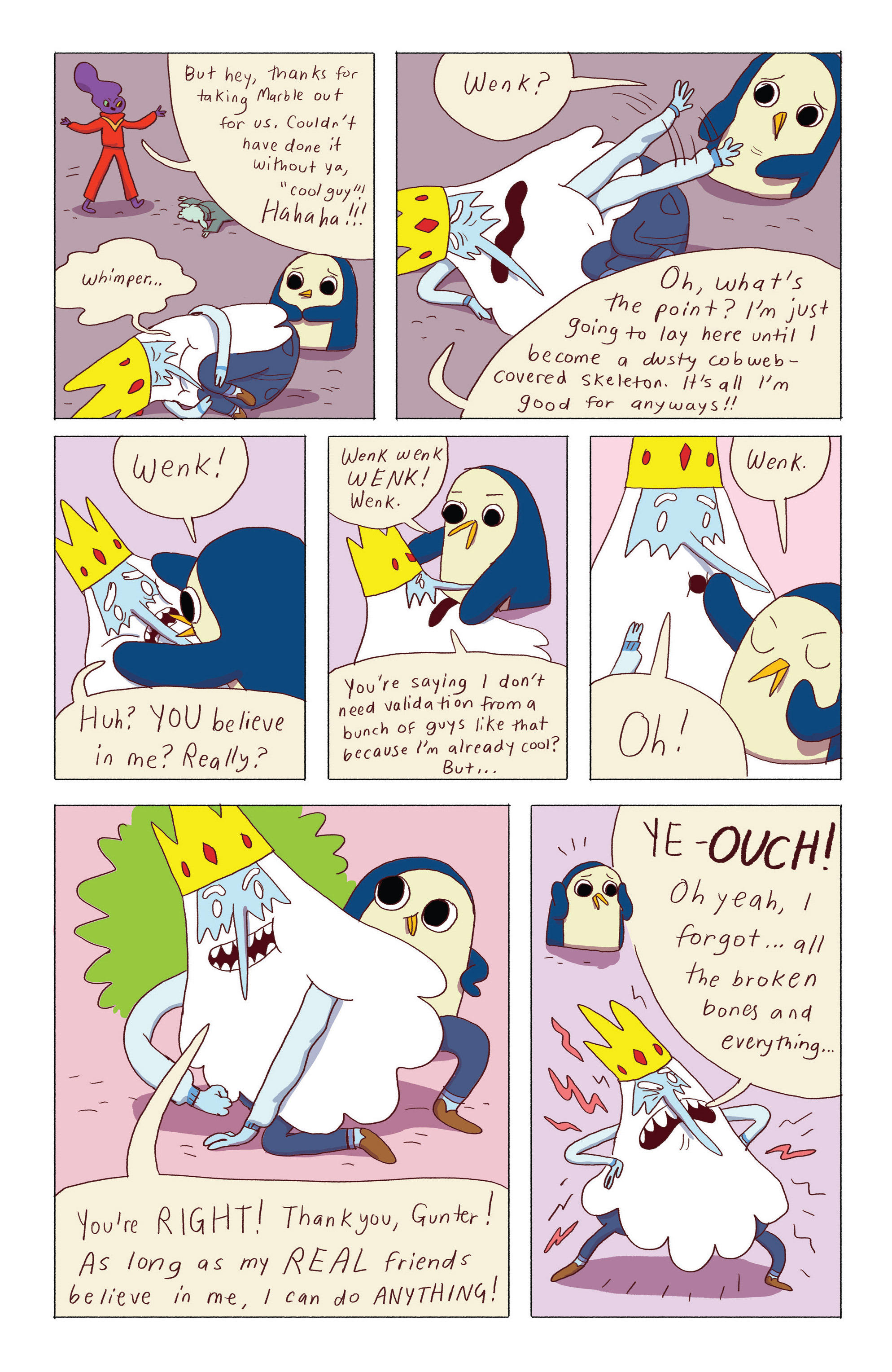 Read online Adventure Time: Ice King comic -  Issue #6 - 8