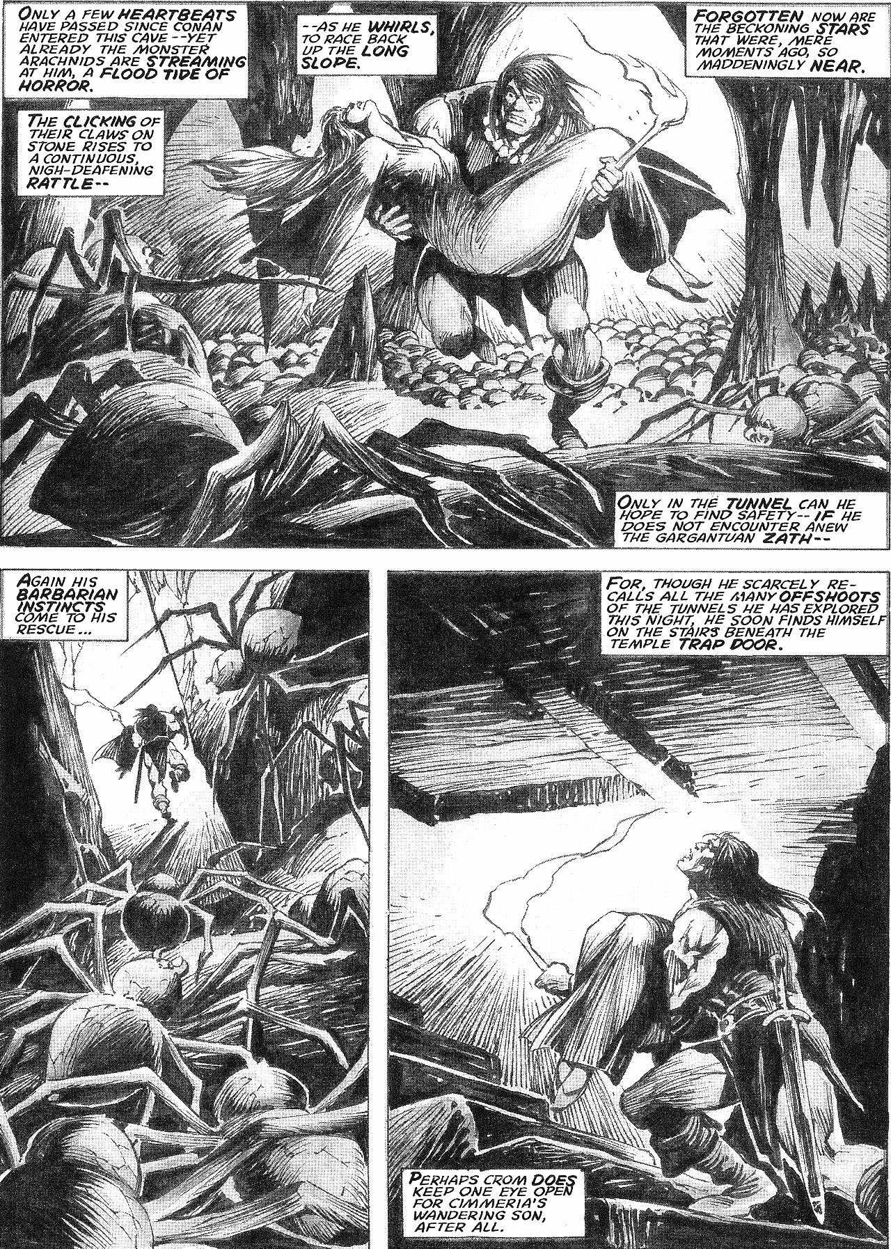 Read online The Savage Sword Of Conan comic -  Issue #210 - 30