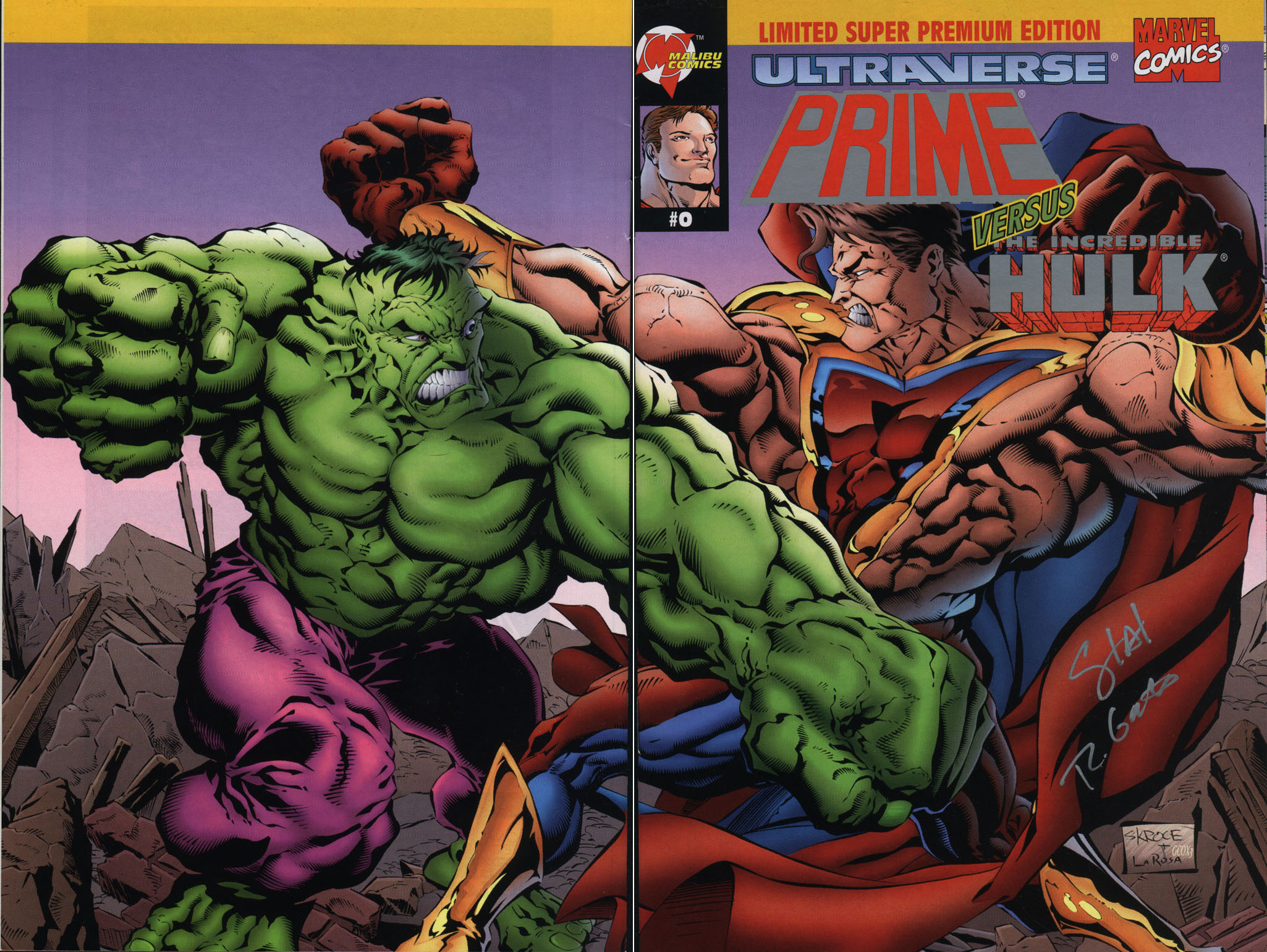 Read online Prime Vs. The Incredible Hulk comic -  Issue # Full - 1