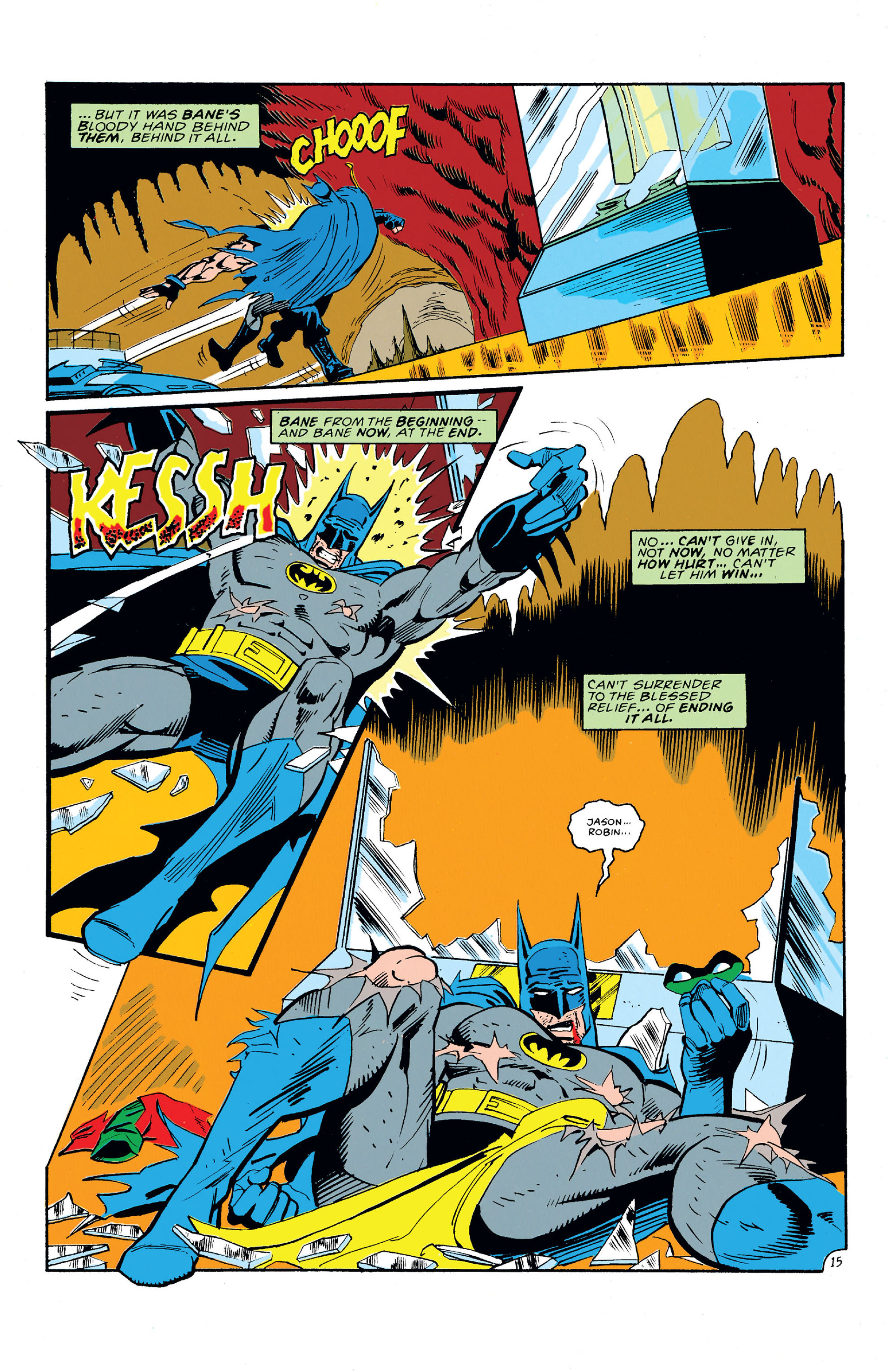 Read online Batman (1940) comic -  Issue #497 - 16