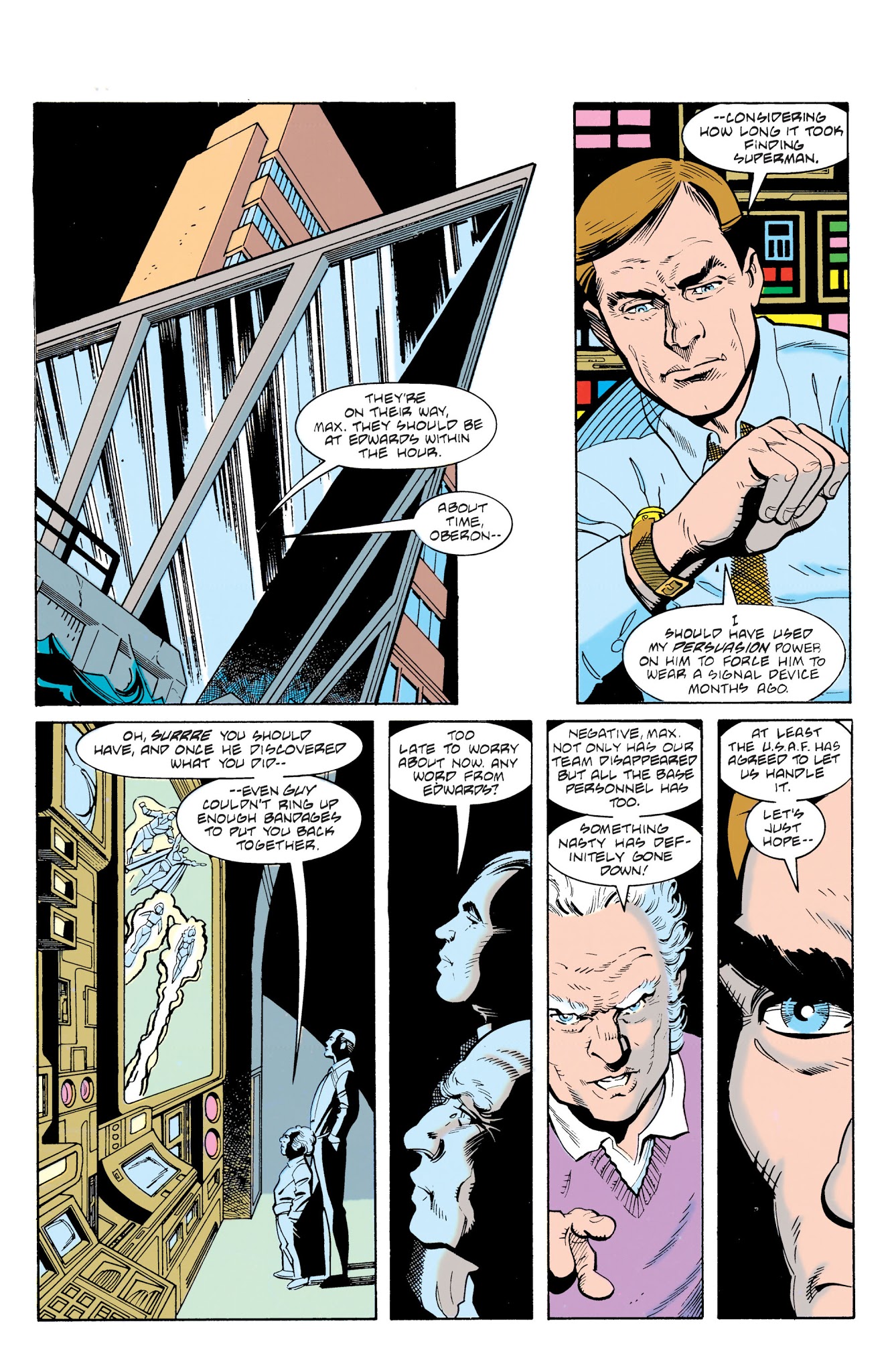 Read online Superman & The Justice League America comic -  Issue #1 - 215
