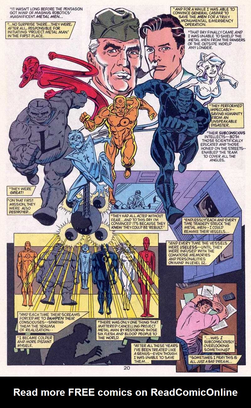 Read online Metal Men (1993) comic -  Issue #2 - 21