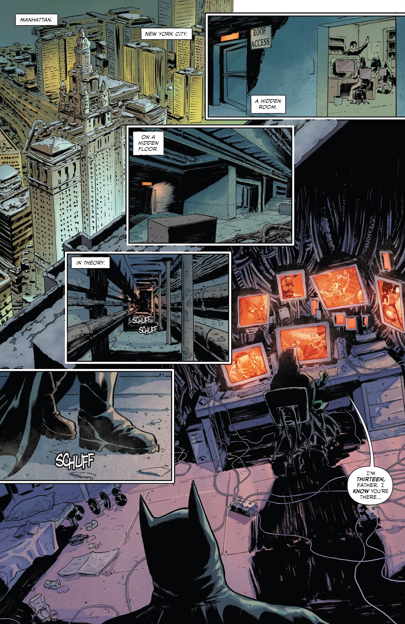 Read online The Shadow/Batman comic -  Issue #1 - 16