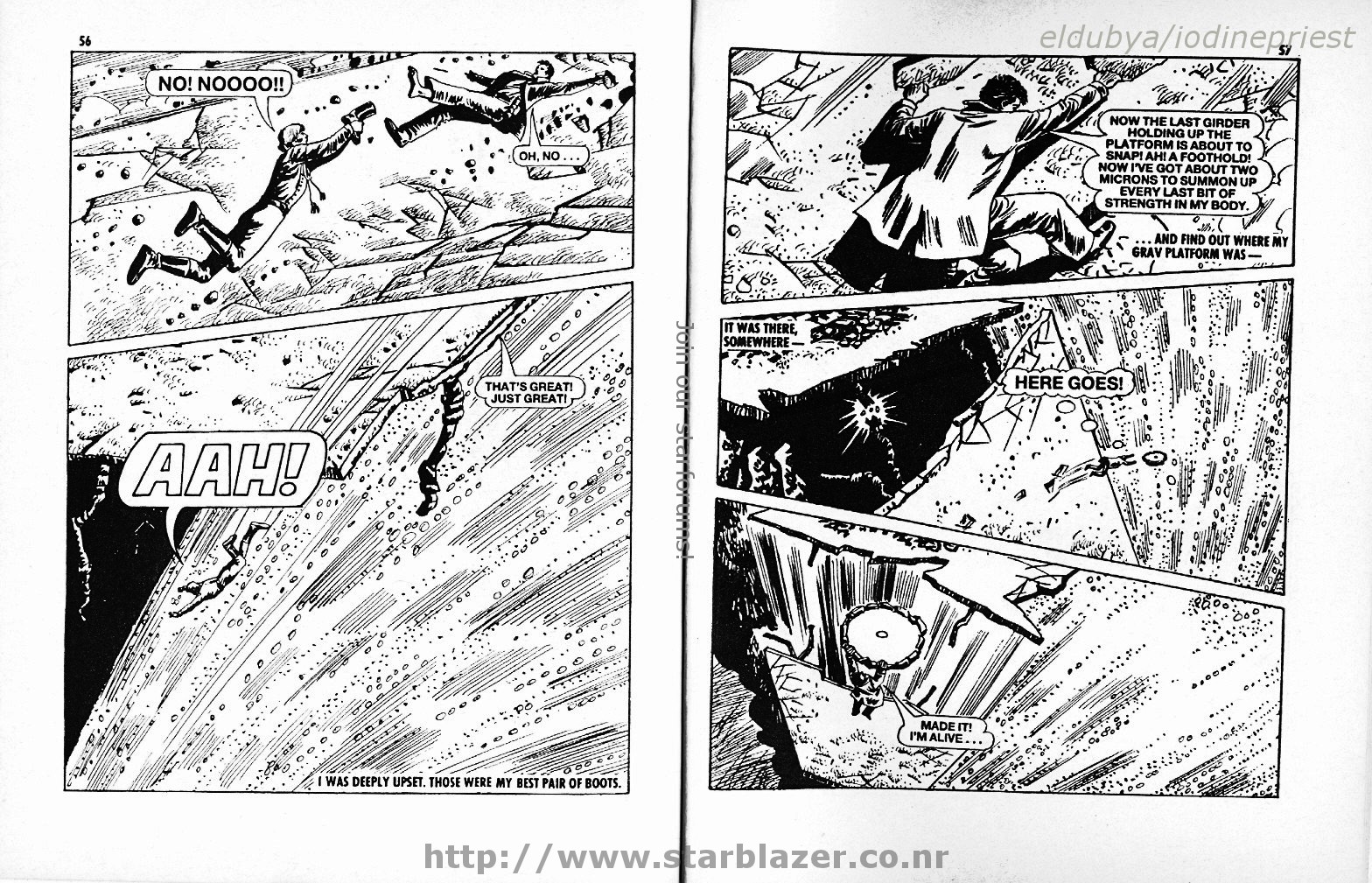 Read online Starblazer comic -  Issue #205 - 30
