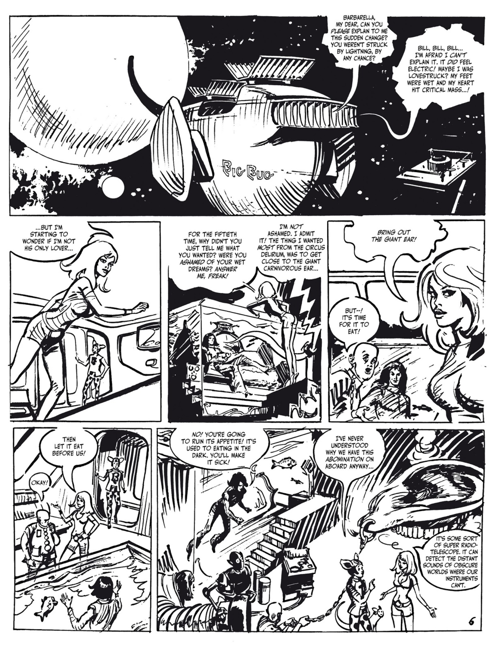 Read online Barbarella and The Wrath of the Minute-Eater comic -  Issue # TPB - 11