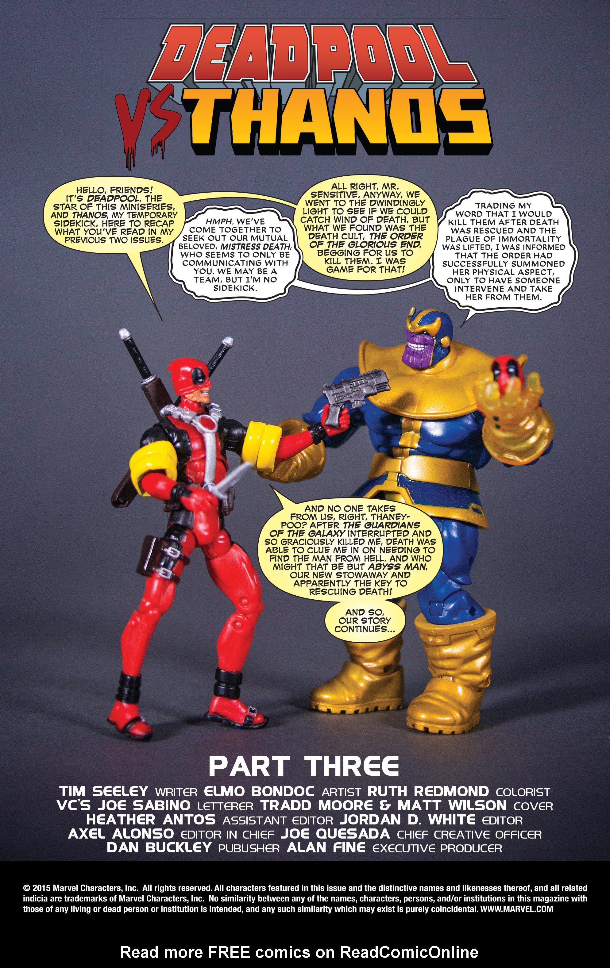 Deadpool Vs Thanos 3 Read Deadpool Vs Thanos Issue 3