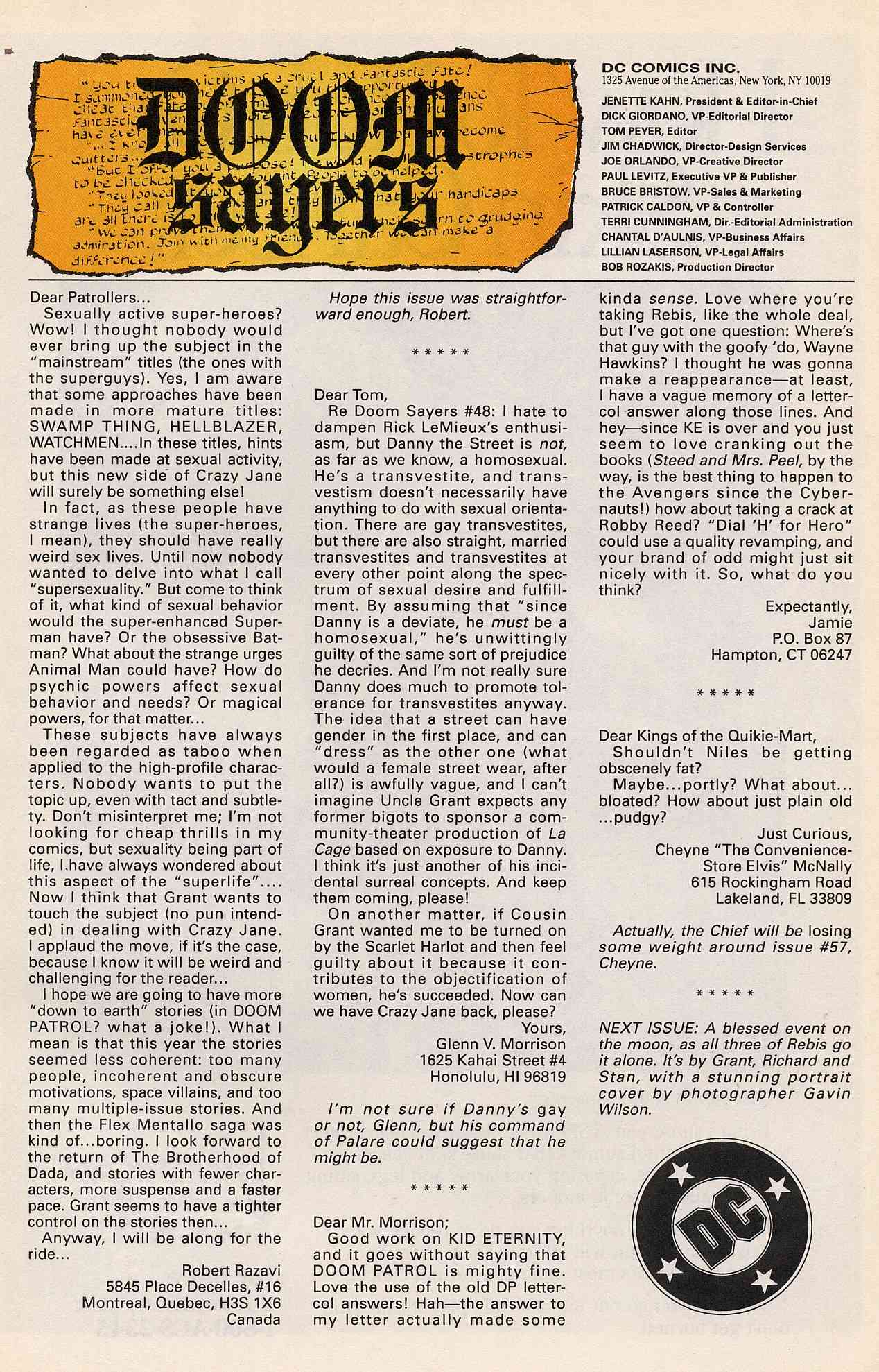 Read online Doom Patrol (1987) comic -  Issue #53 - 26