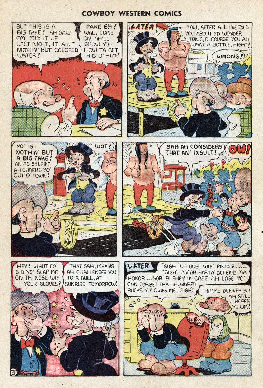 Read online Cowboy Western Comics (1948) comic -  Issue #25 - 15