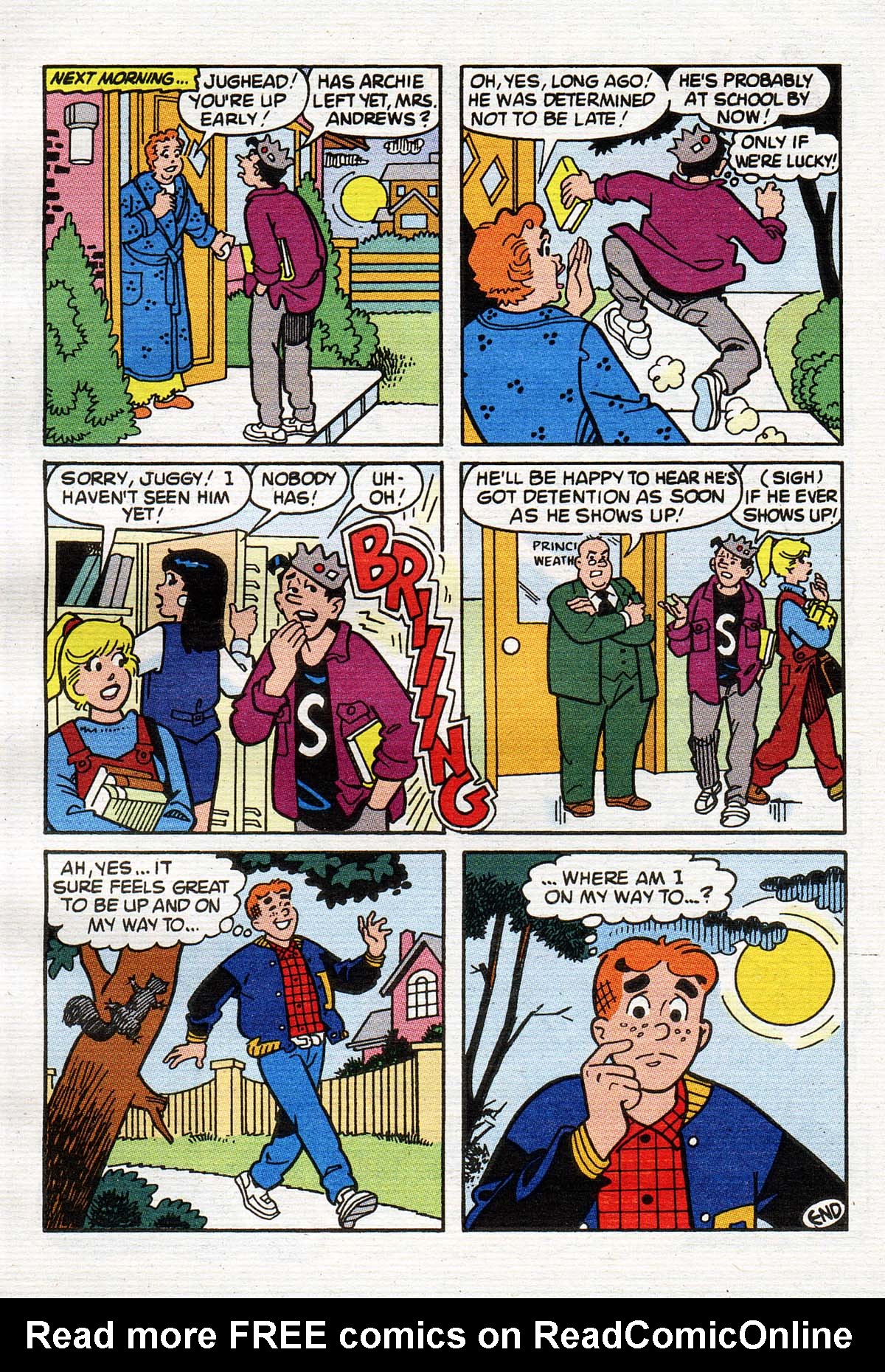 Read online Jughead with Archie Digest Magazine comic -  Issue #182 - 13